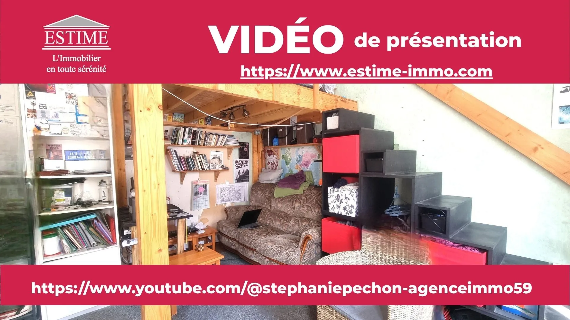 Studio en vente à Lille rue d'Artois, investissement locatif avec locataire en place 