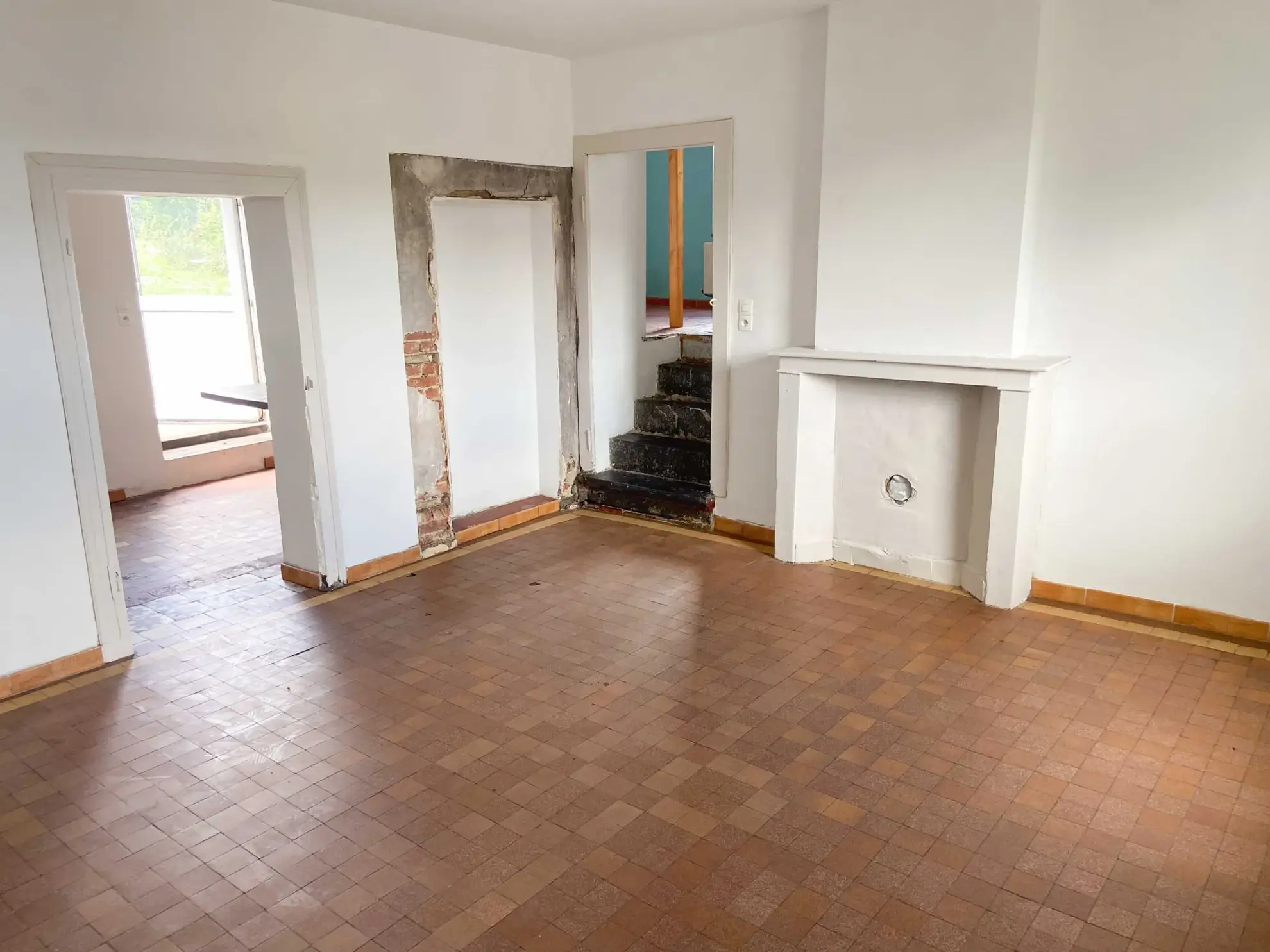 Maison indépendante en pierre et brique à Jeumont avec terrain de 8 ares 