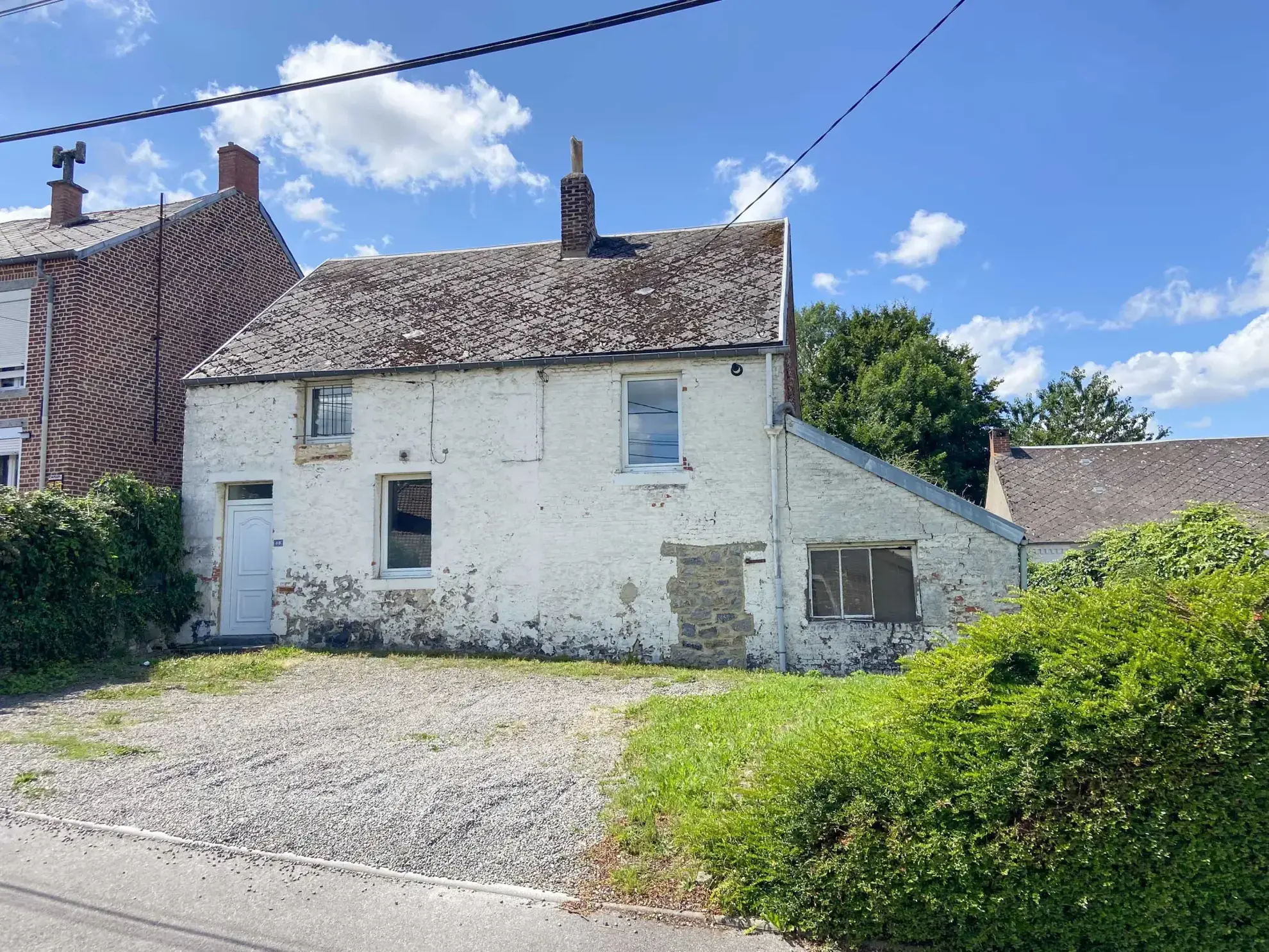 Maison indépendante en pierre et brique à Jeumont avec terrain de 8 ares