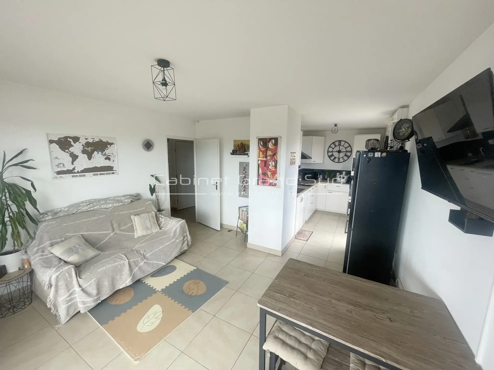 Appartement T3 à vendre à Montpellier Ovalie – 2 terrasses, garage, dernier étage 