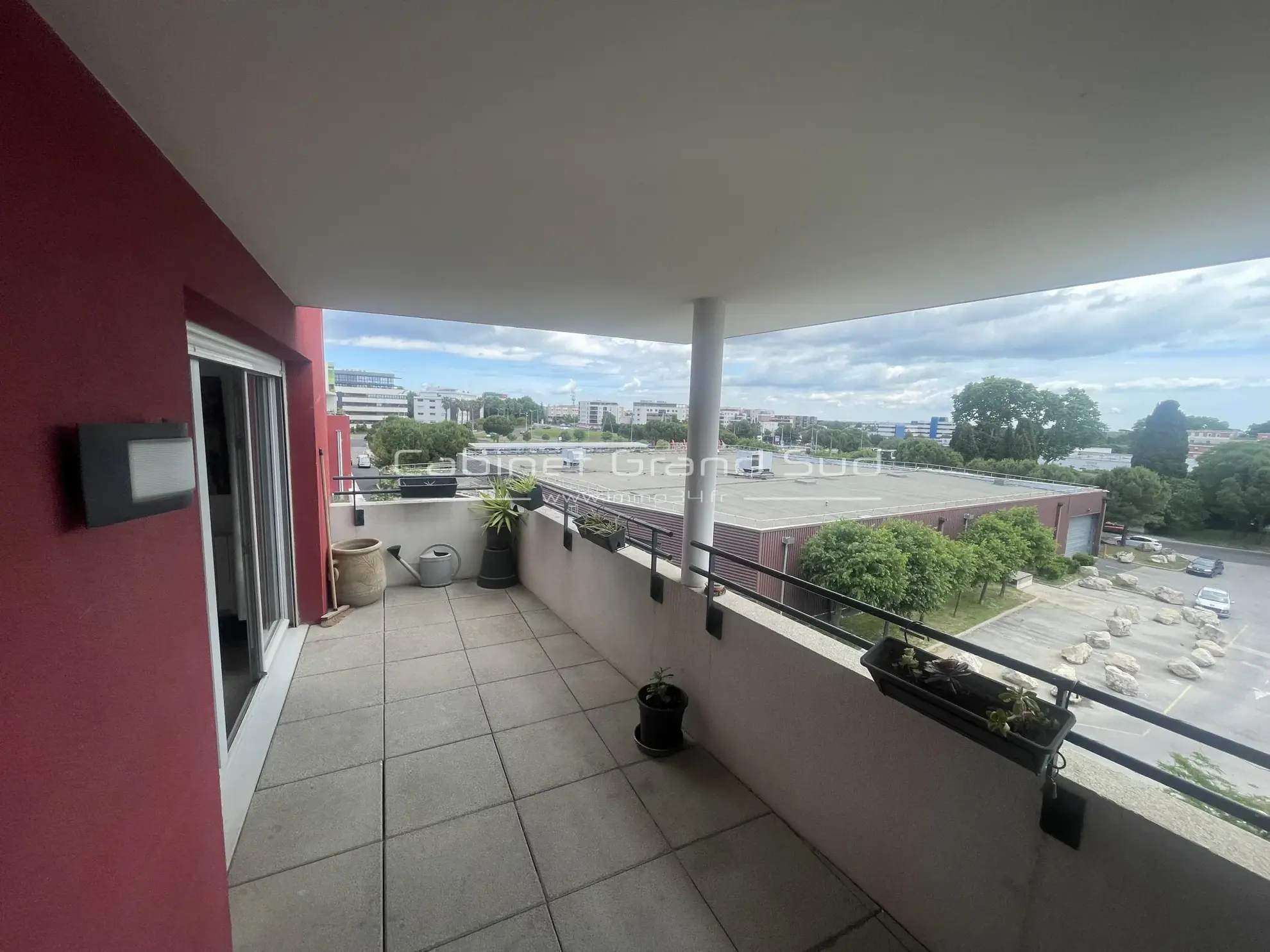 Appartement T3 à vendre à Montpellier Ovalie – 2 terrasses, garage, dernier étage 