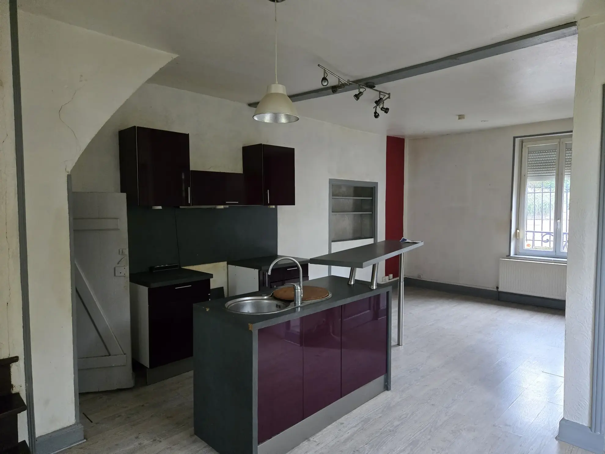 Maison de caractère à Frouard, 4 pièces, à rénover, avec jardin et éléments d'époque 