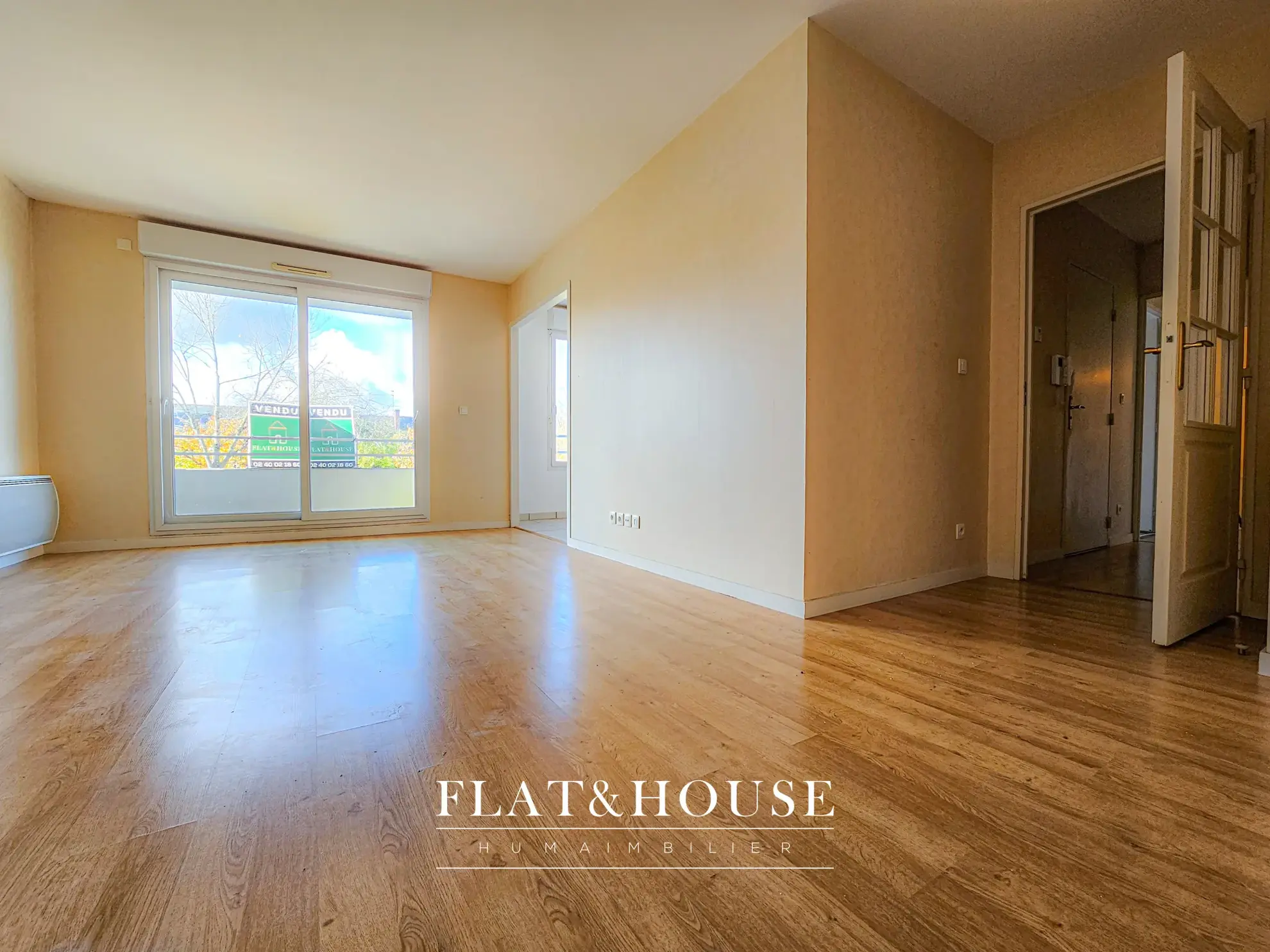 Appartement T3 avec parking et balcon à Nantes, idéal investissement ou premier achat 