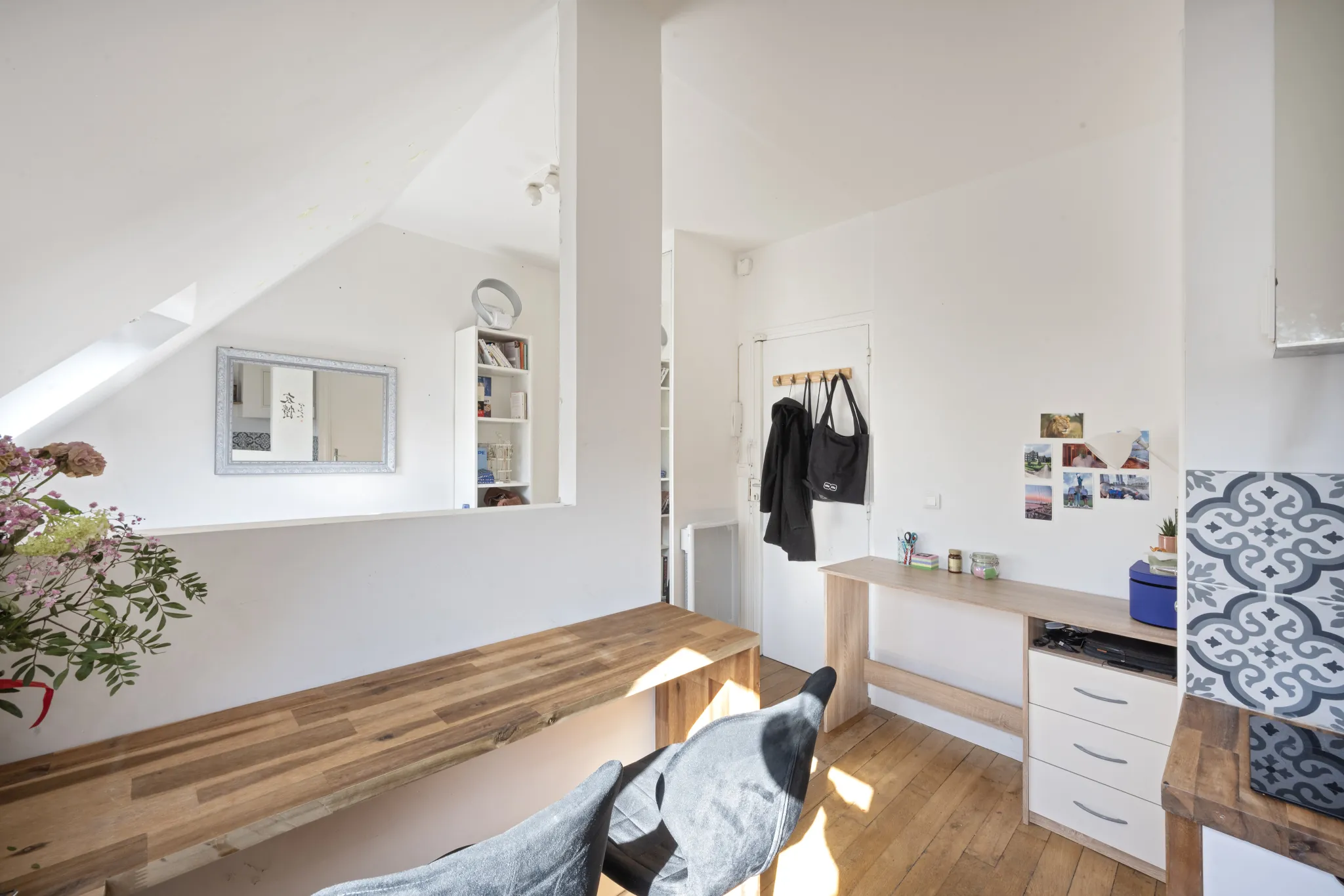 Studio rénové de 18,69 m² en vente dans le 6ème arrondissement de Paris 