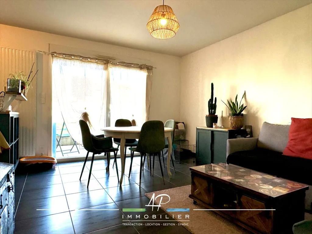 Appartement T3 en rez-de-jardin à Dijon avec terrasse et garage 