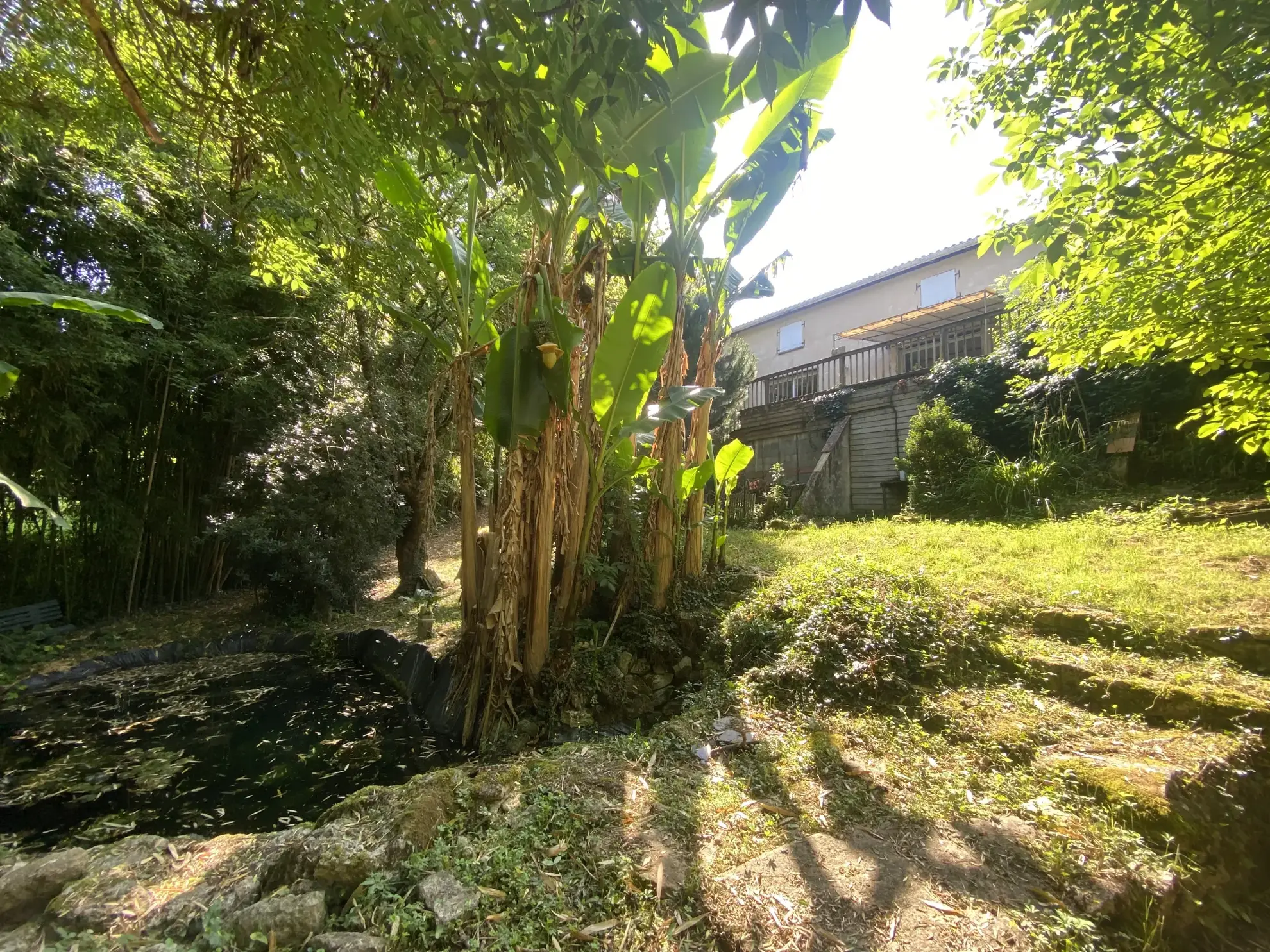 Magnifique maison ancienne de 195 m² avec jardin à proximité de La Reole et Sauveterre de Guyenne 