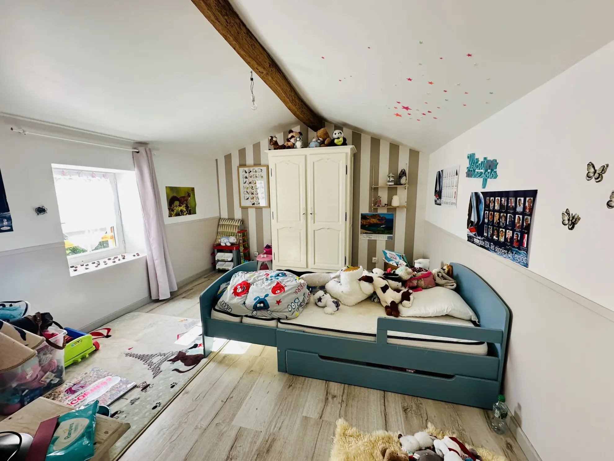 Maison de campagne avec dépendances à Voille – 3 chambres, terrain arboré, proche Niort 