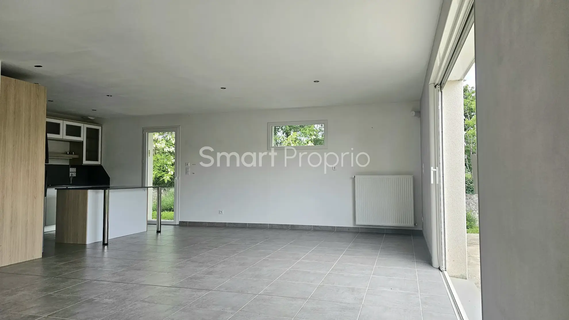 Maison de plain-pied récente à Chanas avec terrasse et garage 