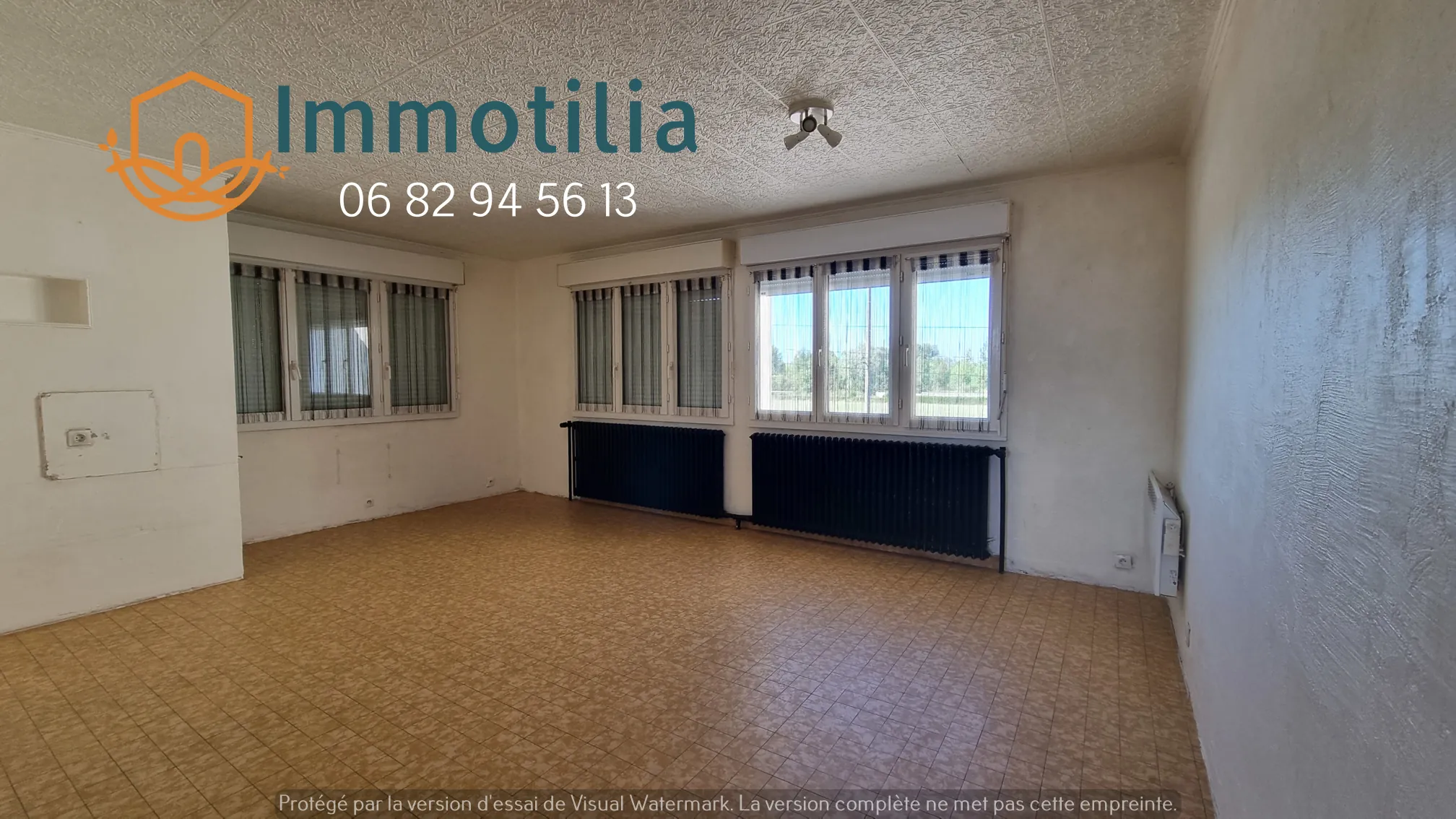 Maison à Bray-sur-Seine avec jardin clos, 3 chambres et garage 