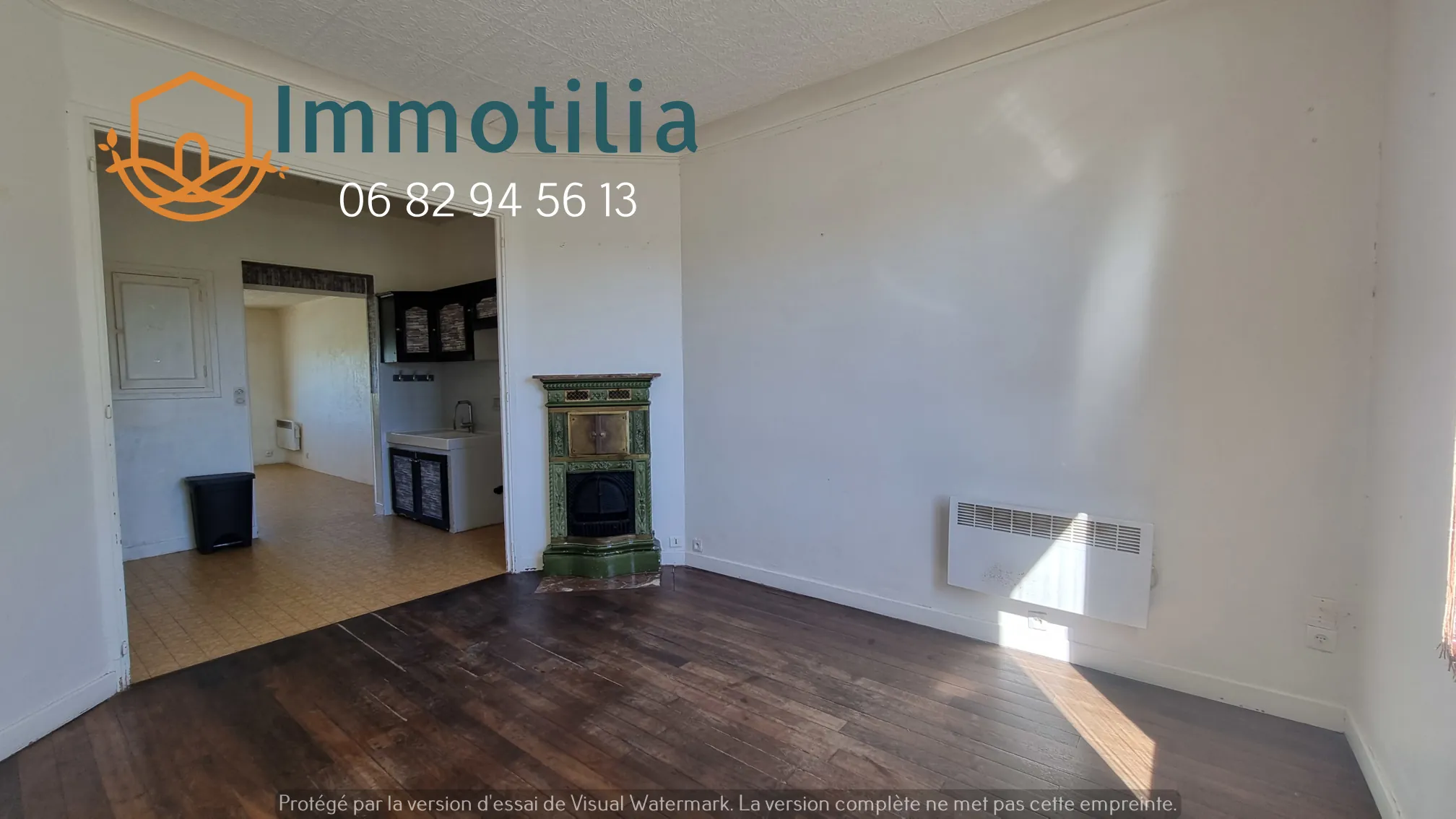 Maison à Bray-sur-Seine avec jardin clos, 3 chambres et garage 