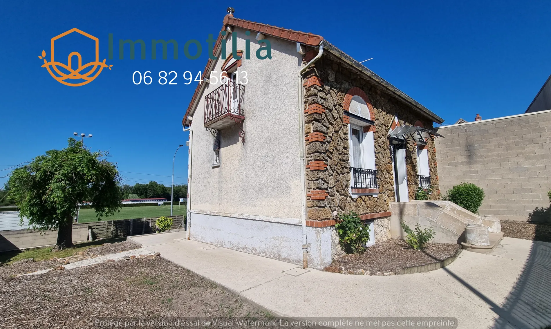 Maison à Bray-sur-Seine avec jardin clos, 3 chambres et garage 