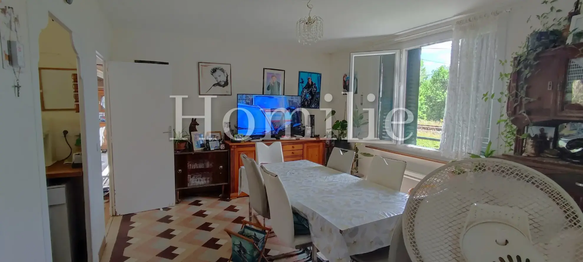 Maison louée de 63 m² avec terrasse et garage à Monthou-sur-Cher 