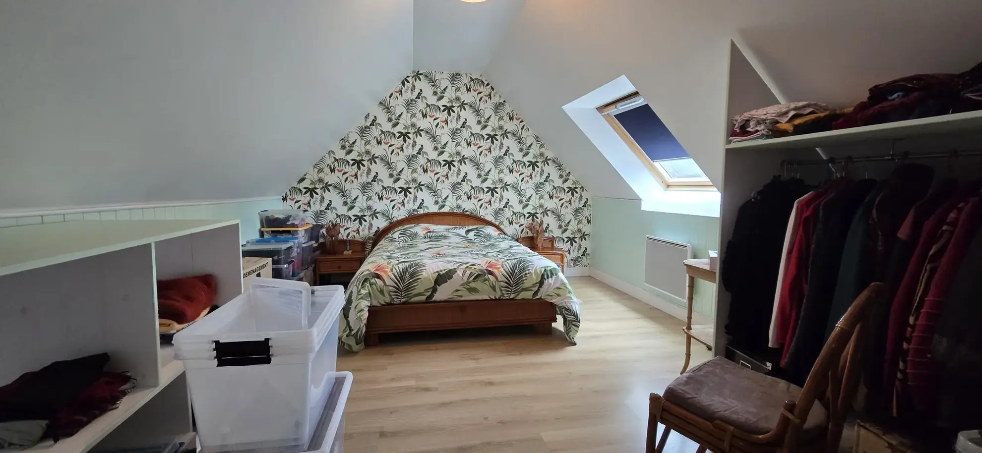 Maison familiale avec 4 chambres, jardin clos et stationnement à Treguidel 