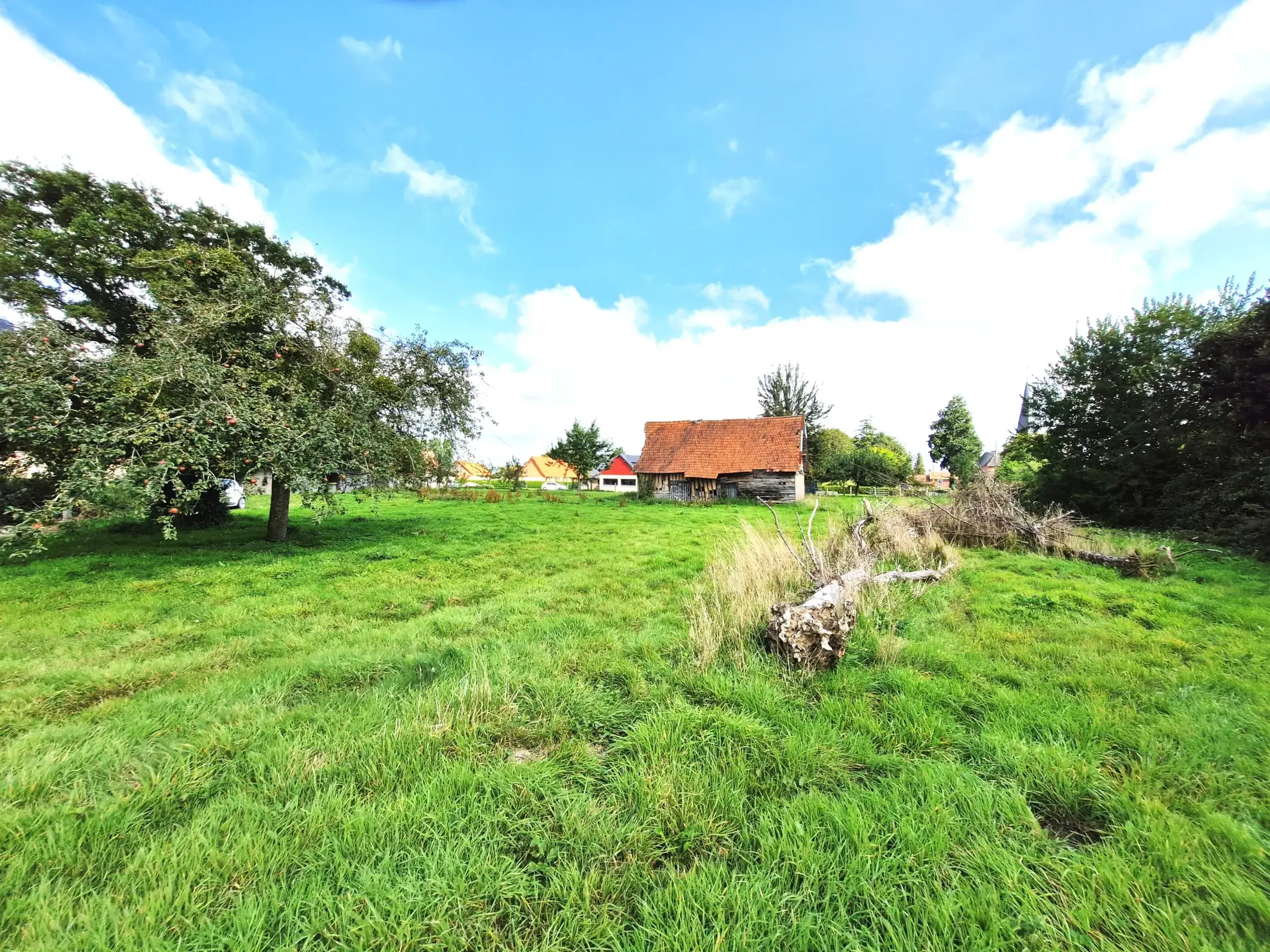 Longère à Auppegard avec grand terrain, dépendances et potentiel de division 