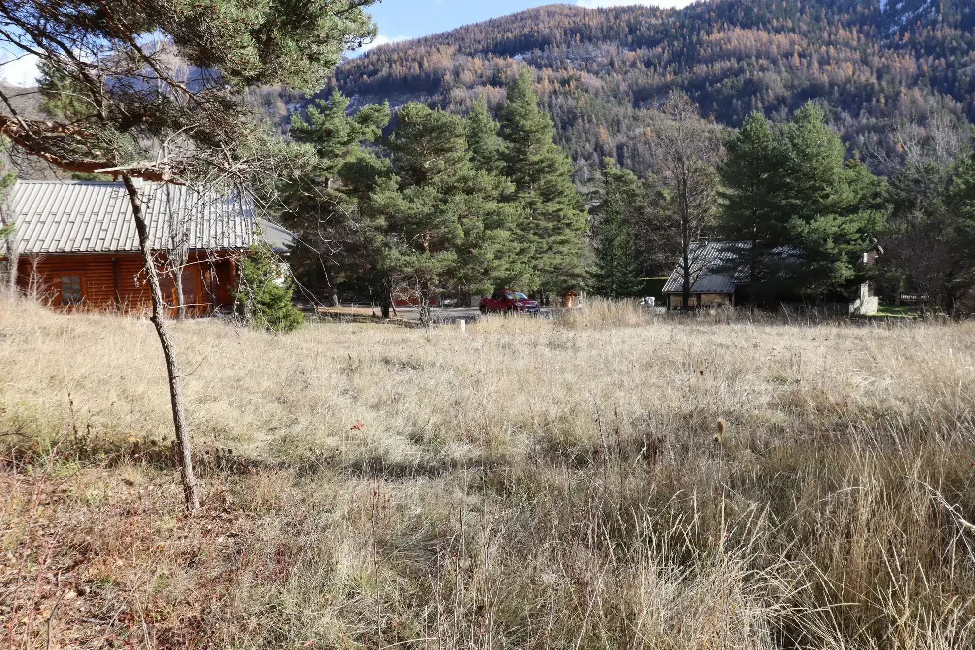 Terrain à vendre à Villars-Colmars, constructible et viabilisé 