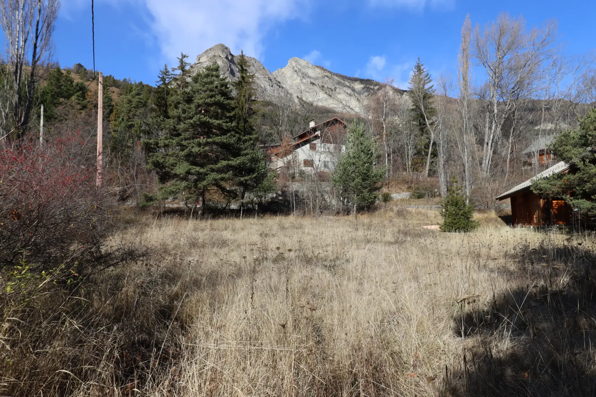 Terrain à vendre à Villars-Colmars, constructible et viabilisé 