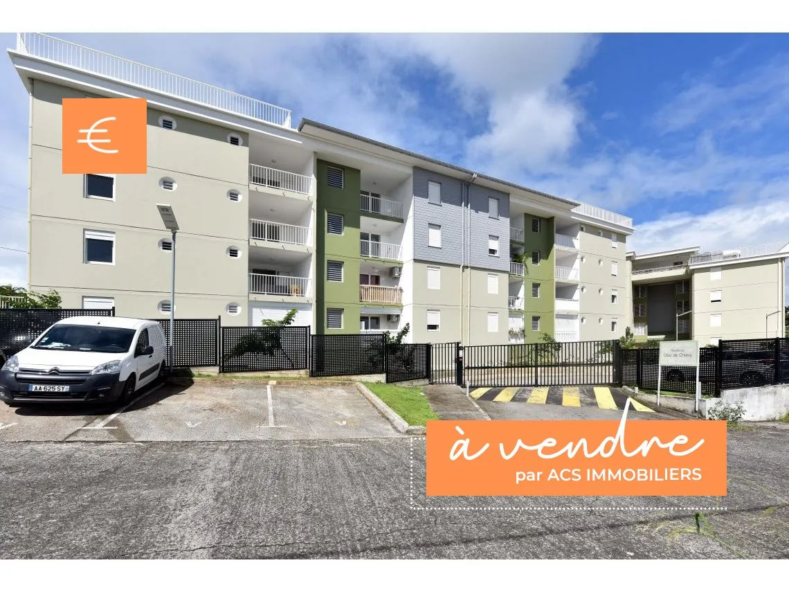 Appartement F3 de 69,56 m² avec terrasse à Saint-Joseph