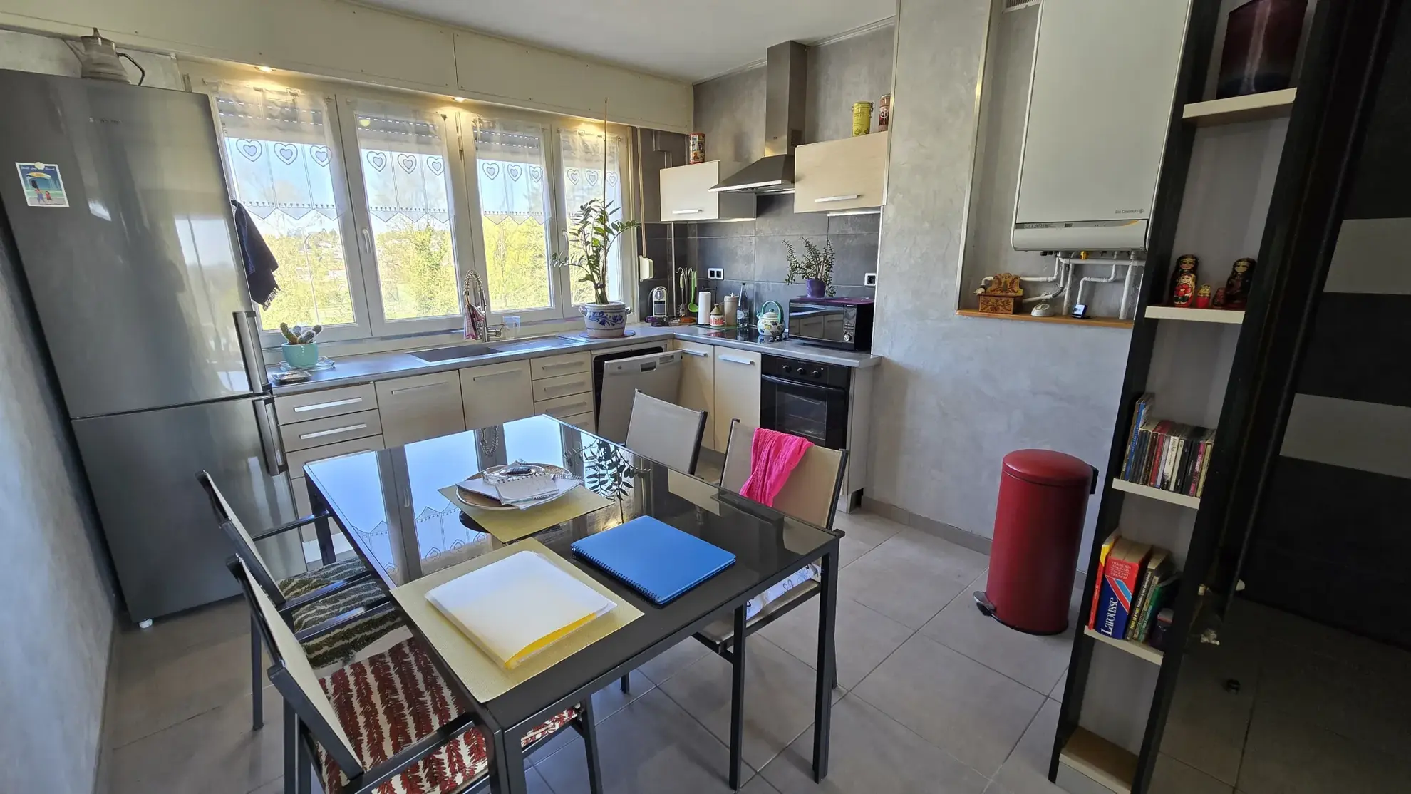 Appartement 3 pièces de 70 m² à Metz Vallières avec balcon sud, prêt à emménager 