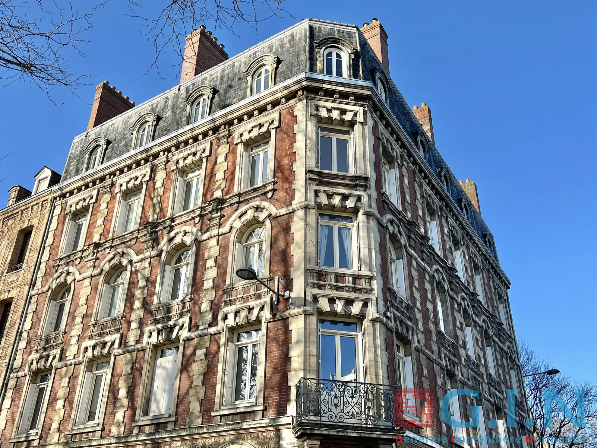 Appartement T1 lumineux de 37,30 m² à vendre à Rouen, secteur Place Saint-Marc