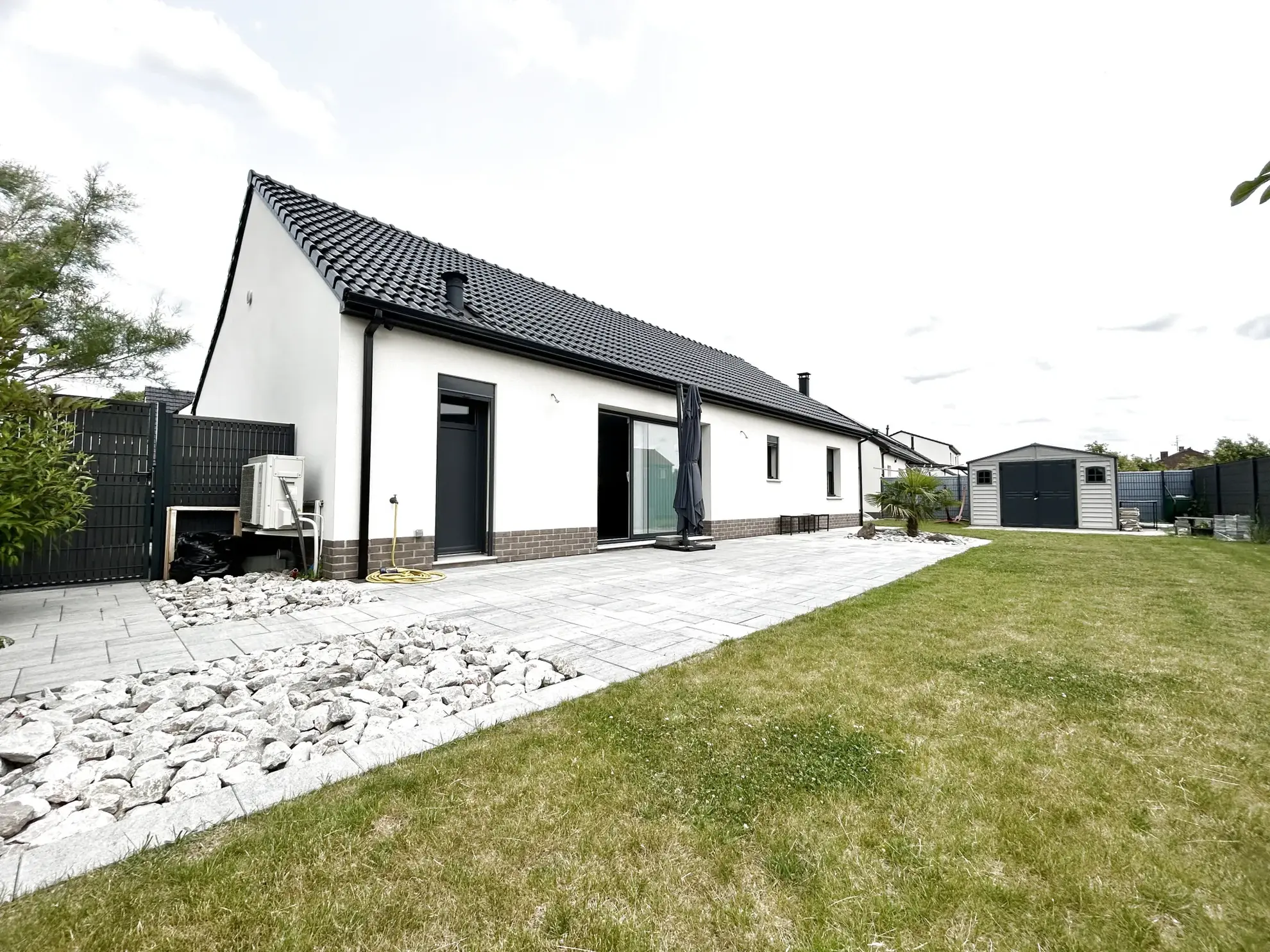 Maison individuelle neuve en plain-pied avec jardin à Montigny-en-Gohelle 