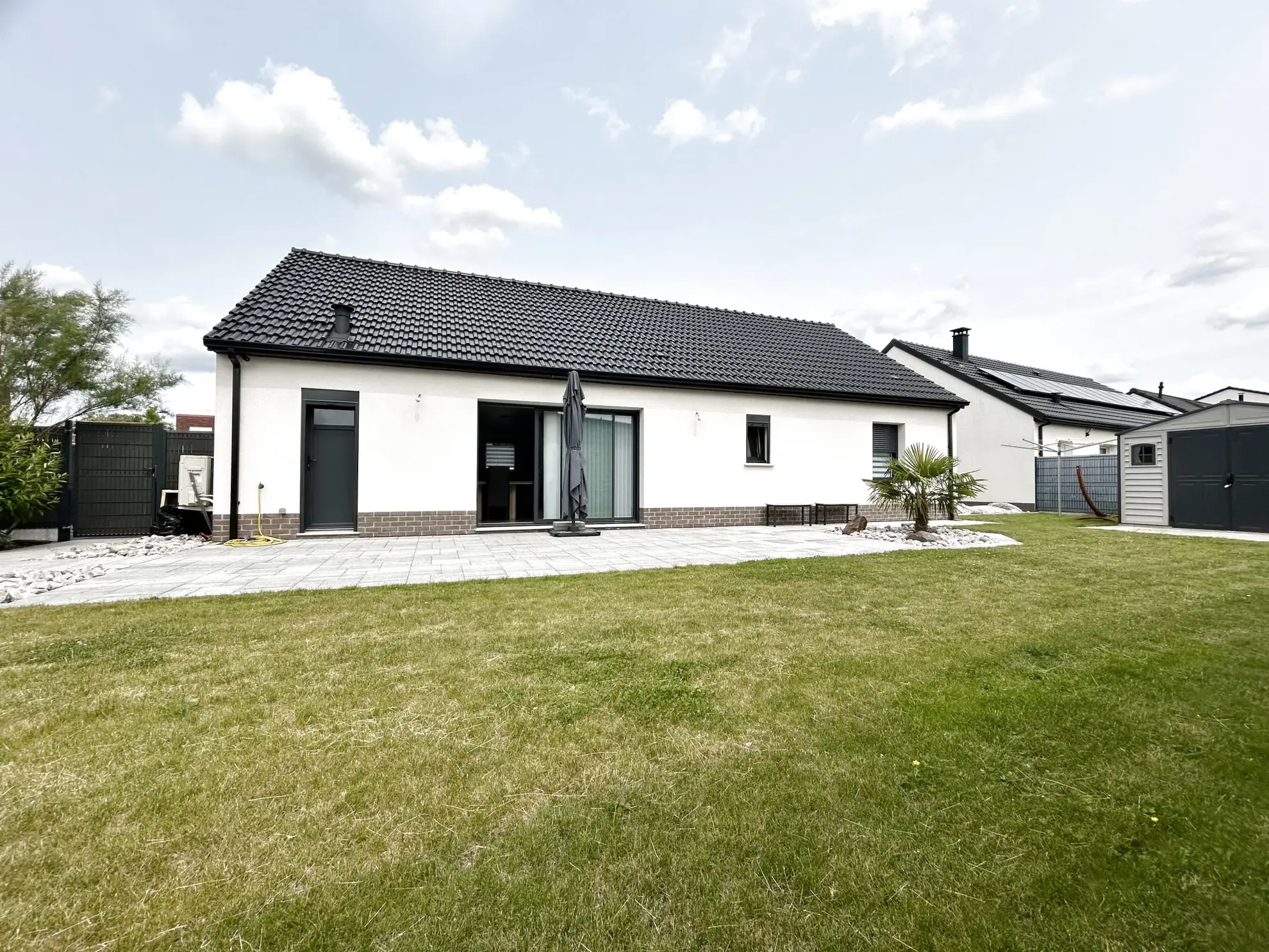 Maison individuelle neuve en plain-pied avec jardin à Montigny-en-Gohelle 