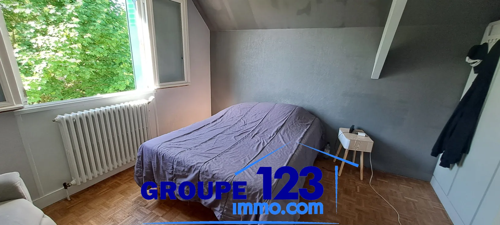 Pavillon de 3 chambres avec sous-sol et terrain clos à Joigny 