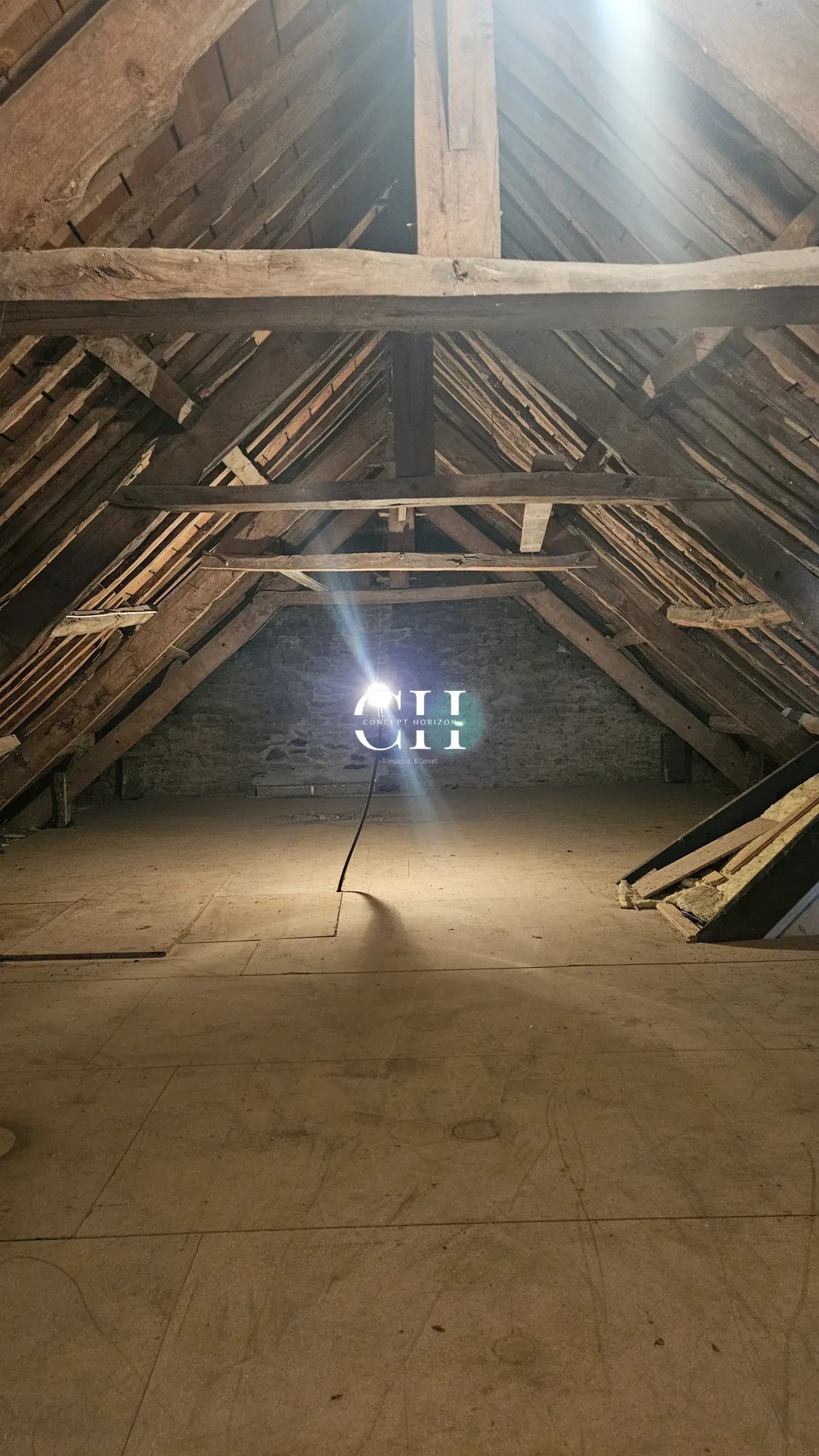 Maison de campagne à vendre à Saint-Jacut-du-Mené avec grand terrain et 6 chambres 