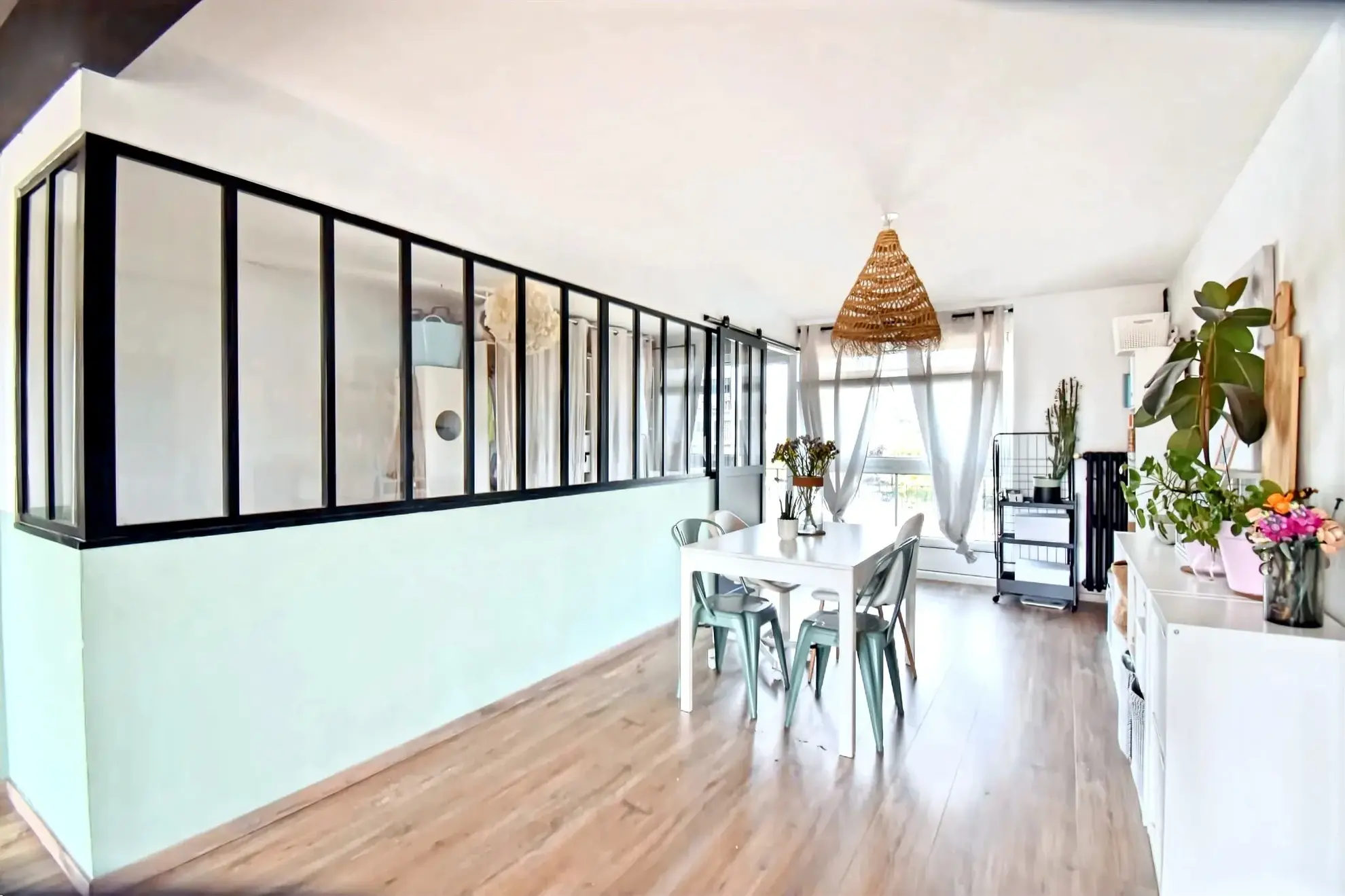 Appartement T3 lumineux avec vue sur la Liane à Boulogne-sur-Mer 