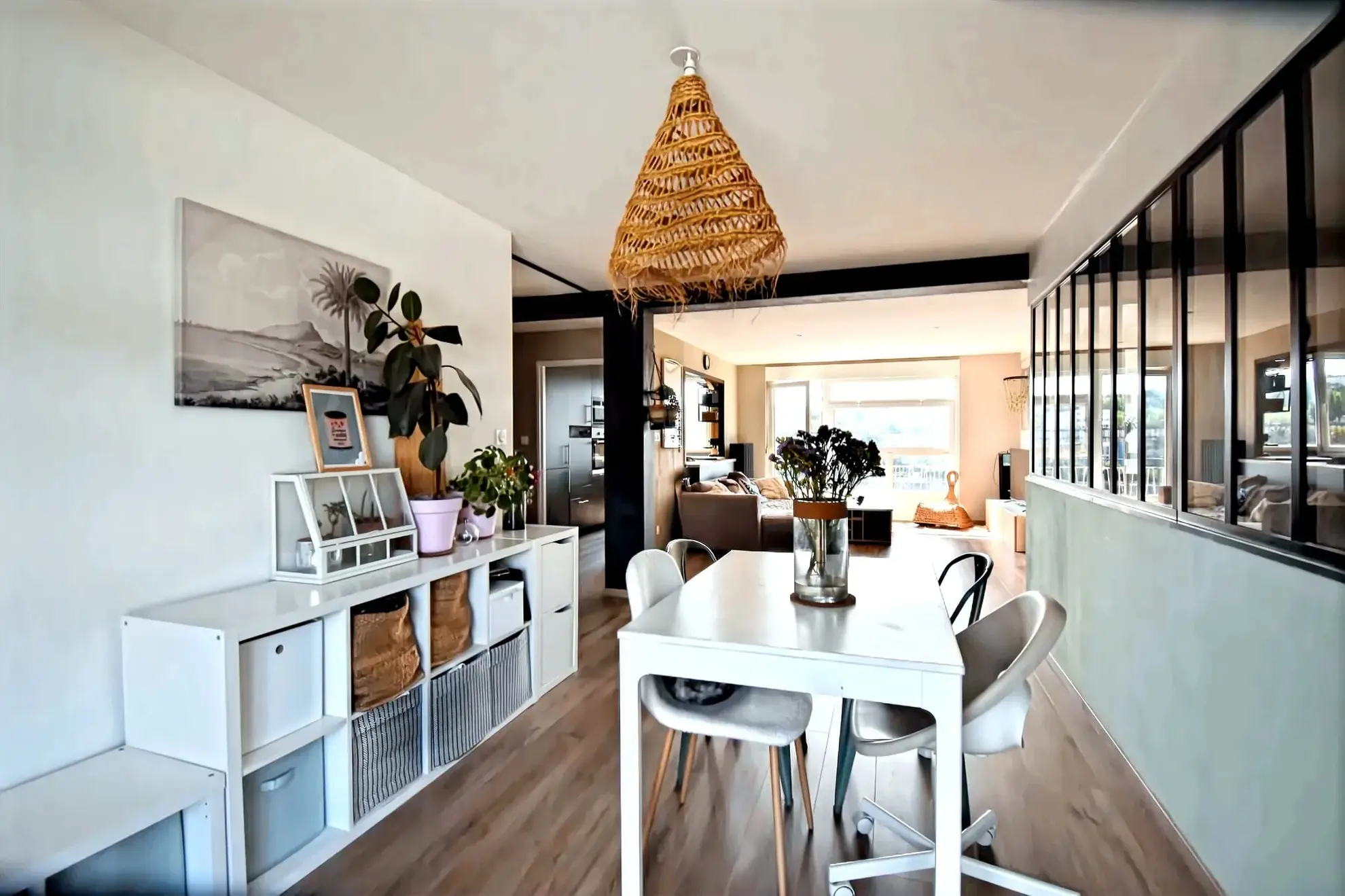 Appartement T3 lumineux avec vue sur la Liane à Boulogne-sur-Mer 
