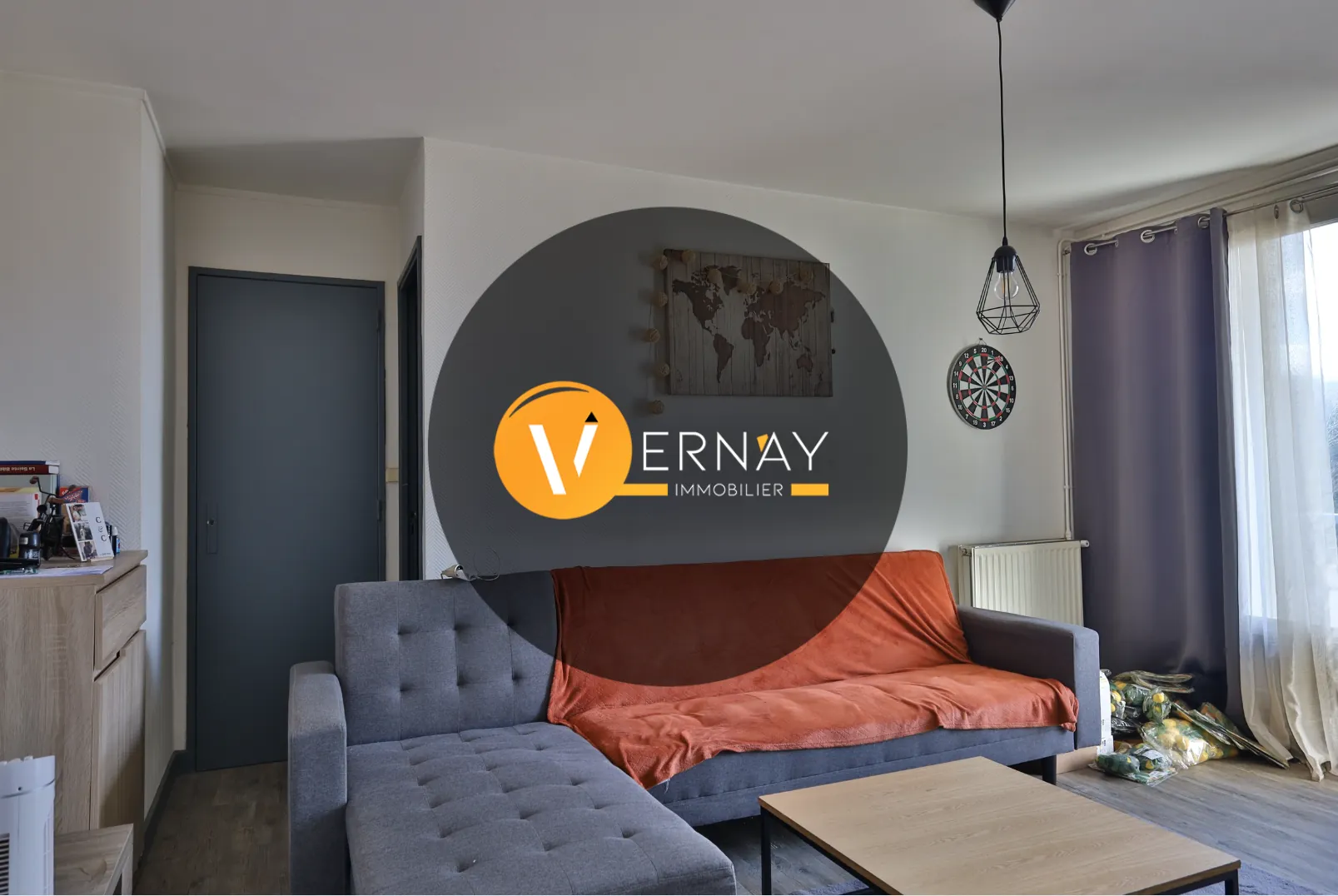 Appartement de type 2 à Bourgoin-Jallieu - Investissement locatif rentable