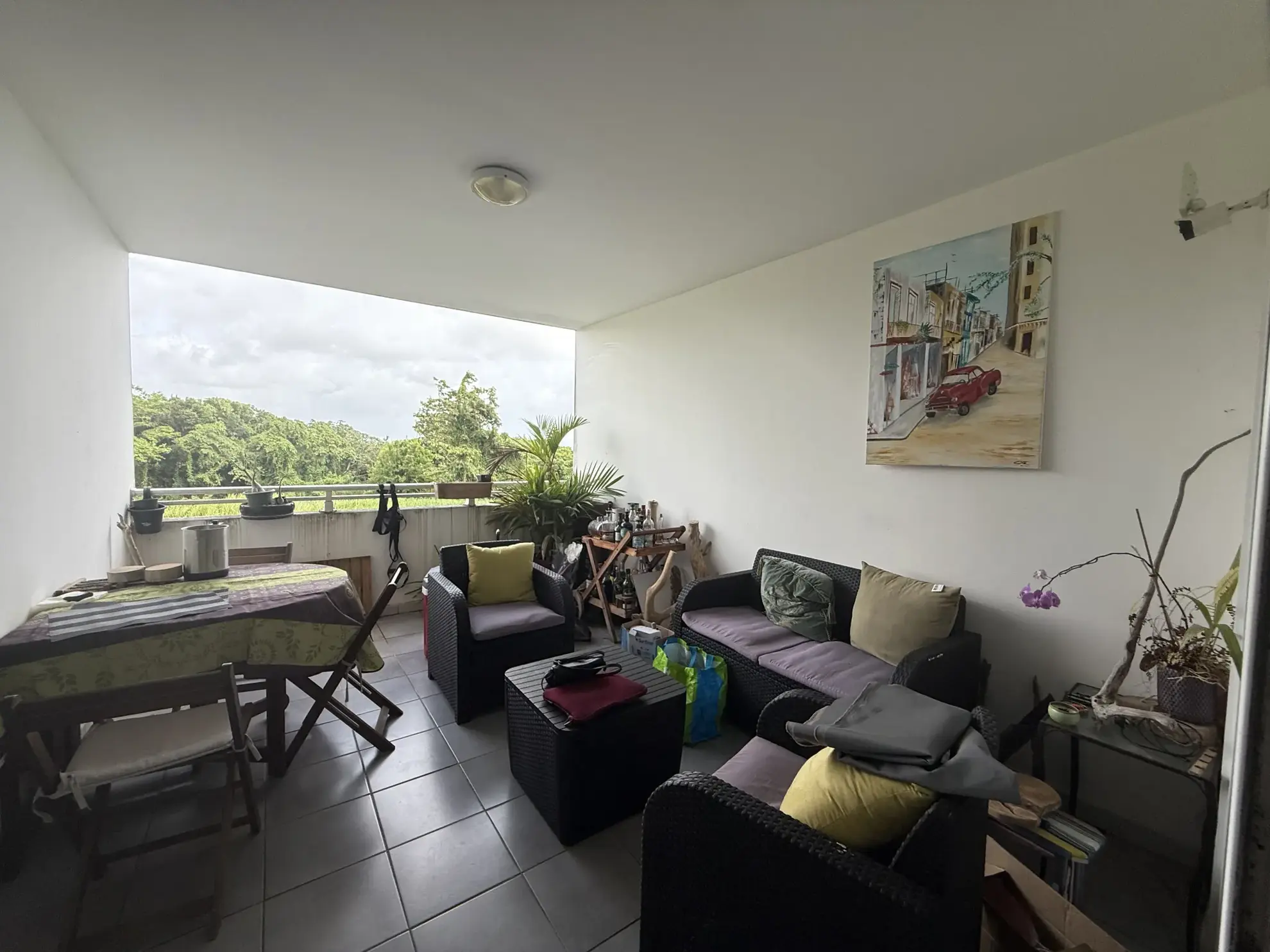 Appartement F3 avec terrasse sans vis-à-vis à Schoelcher, investissement sécurisé 