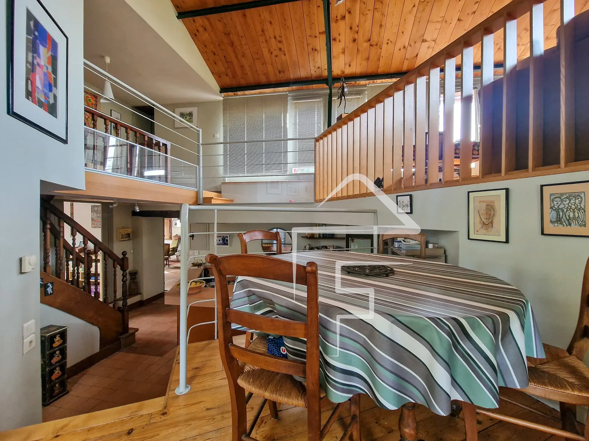 Maison de 122 m² à Pont Saint Martin avec 3 chambres, charme et vue sur la nature 