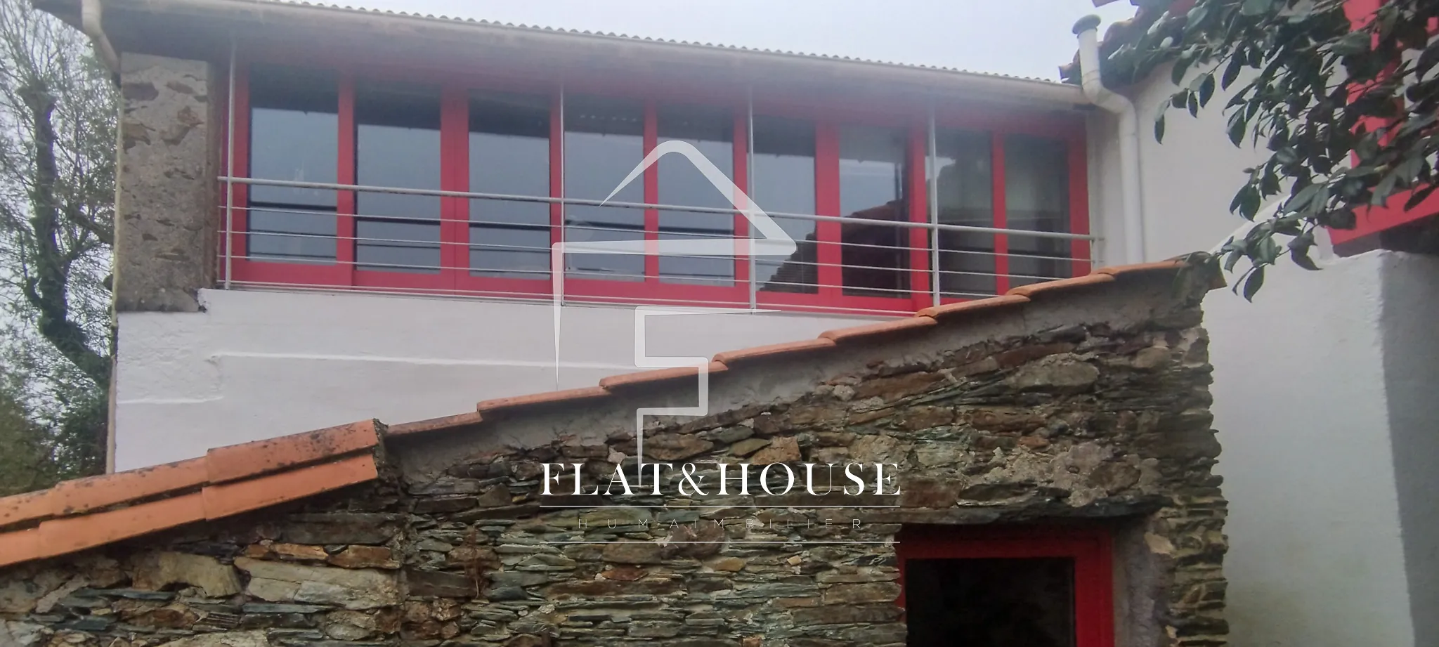 Maison de 122 m² à Pont Saint Martin avec 3 chambres, charme et vue sur la nature 