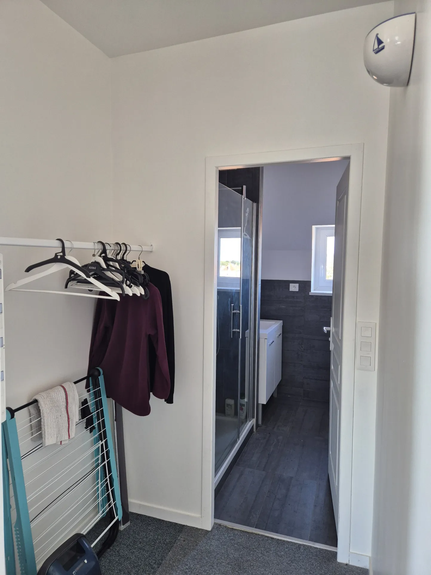 Appartement avec vue mer au centre de Fouras, 2 chambres, cave, parking privé 