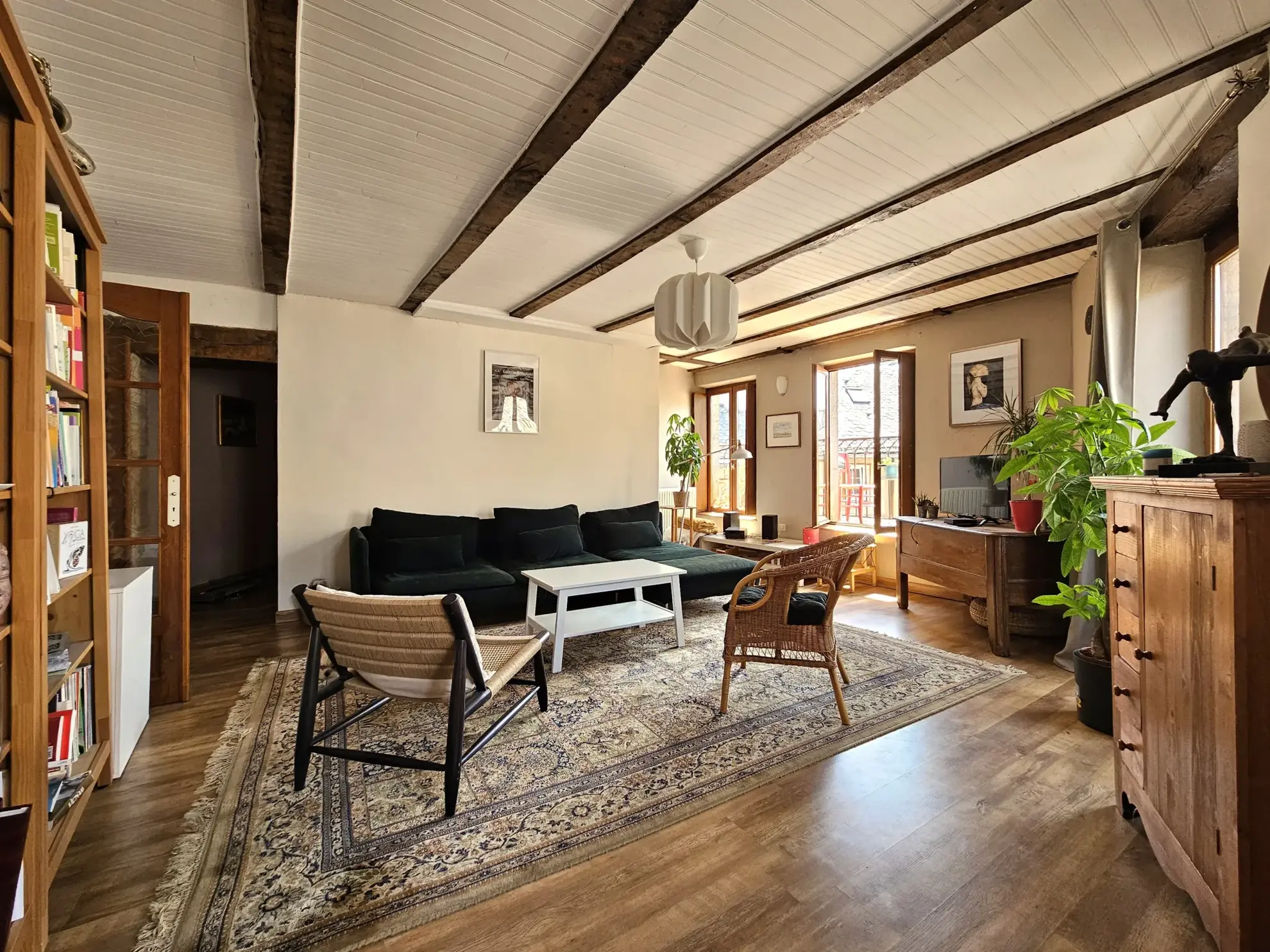 Appartement T4 de 110 m² avec vue imprenable au centre de Rodez