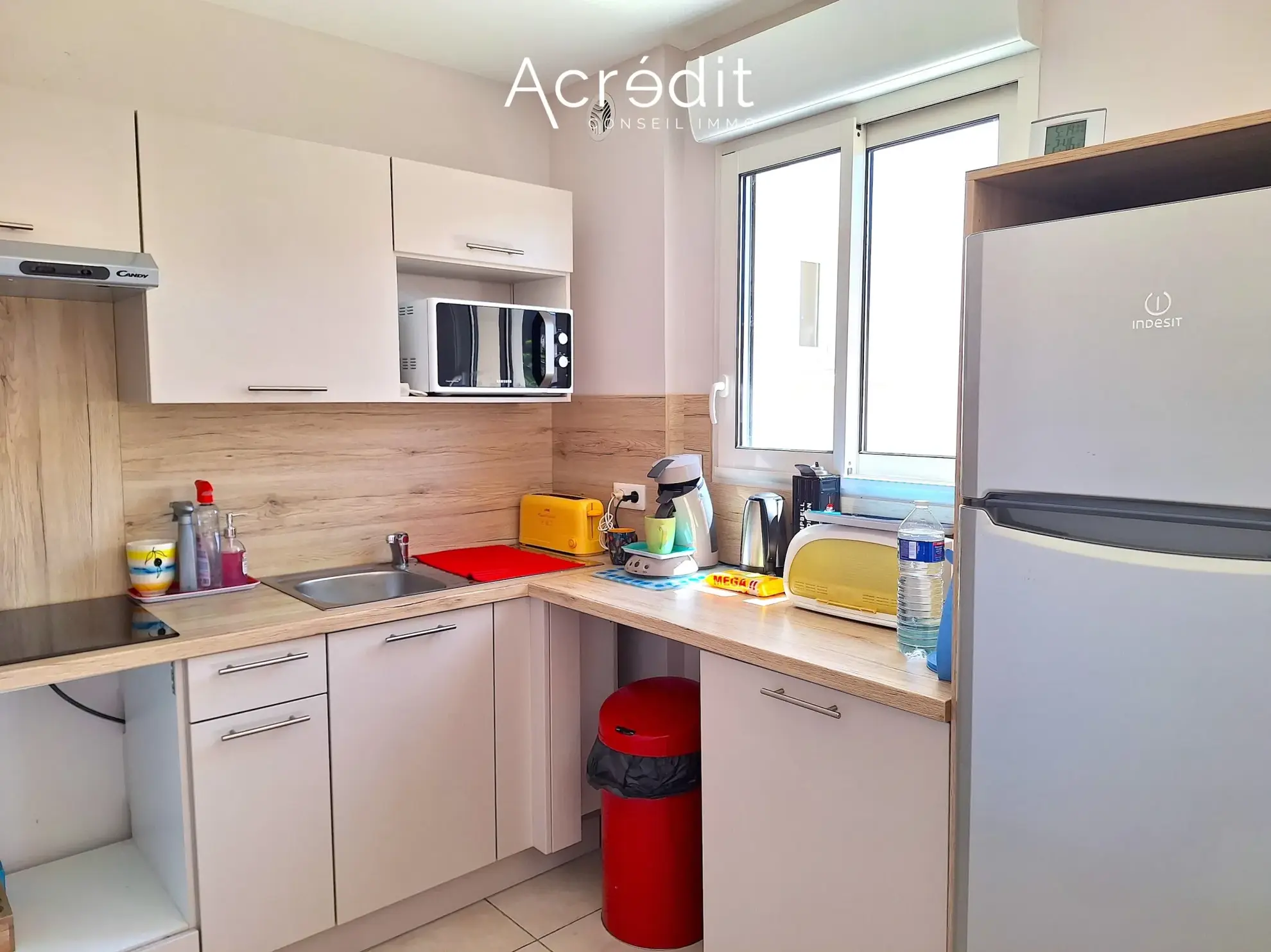 Bel appartement F2 avec terrasse et parking à Béziers centre-ville 