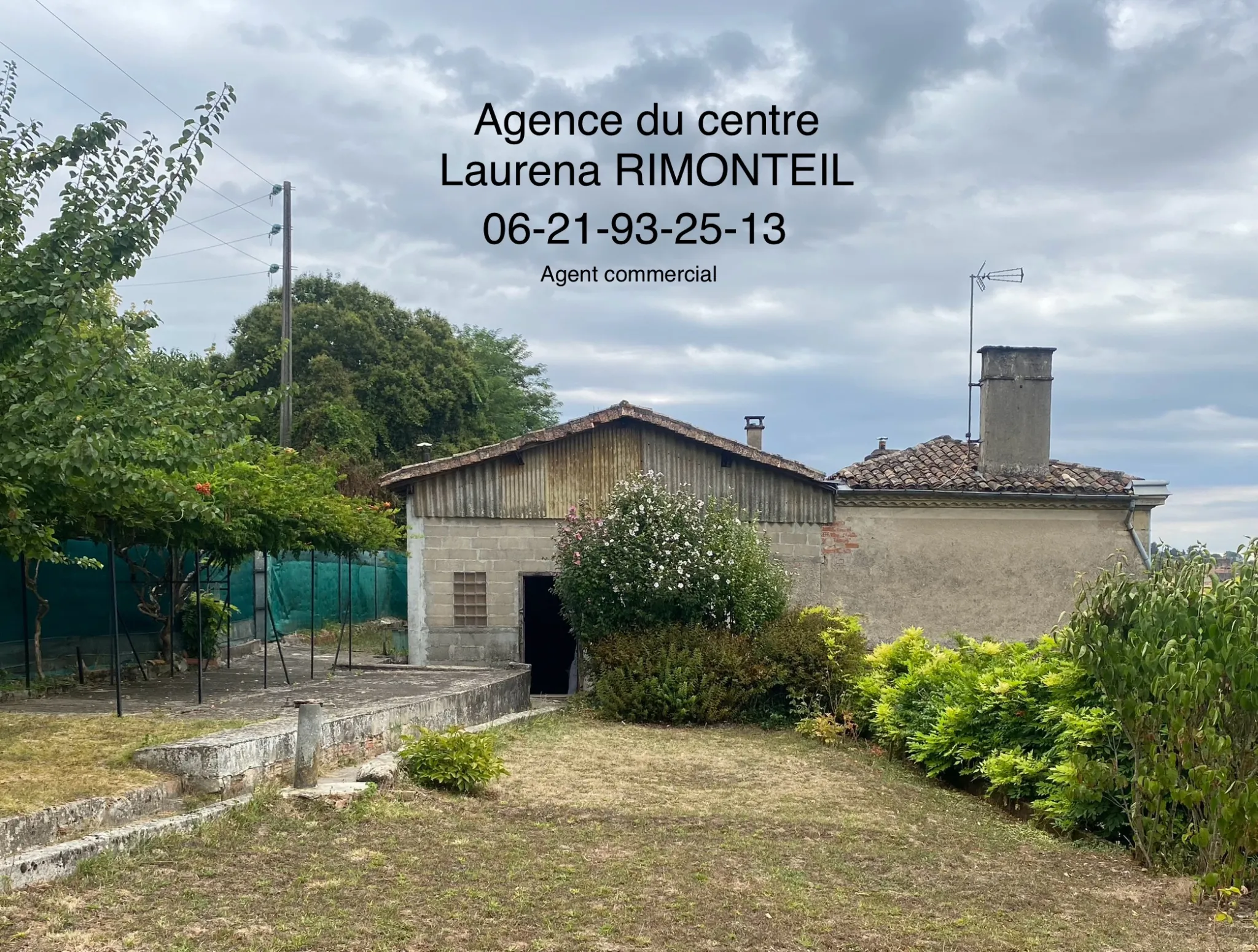 Maison de 136 m² avec jardin et garage à La Réole – Opportunité d’investissement