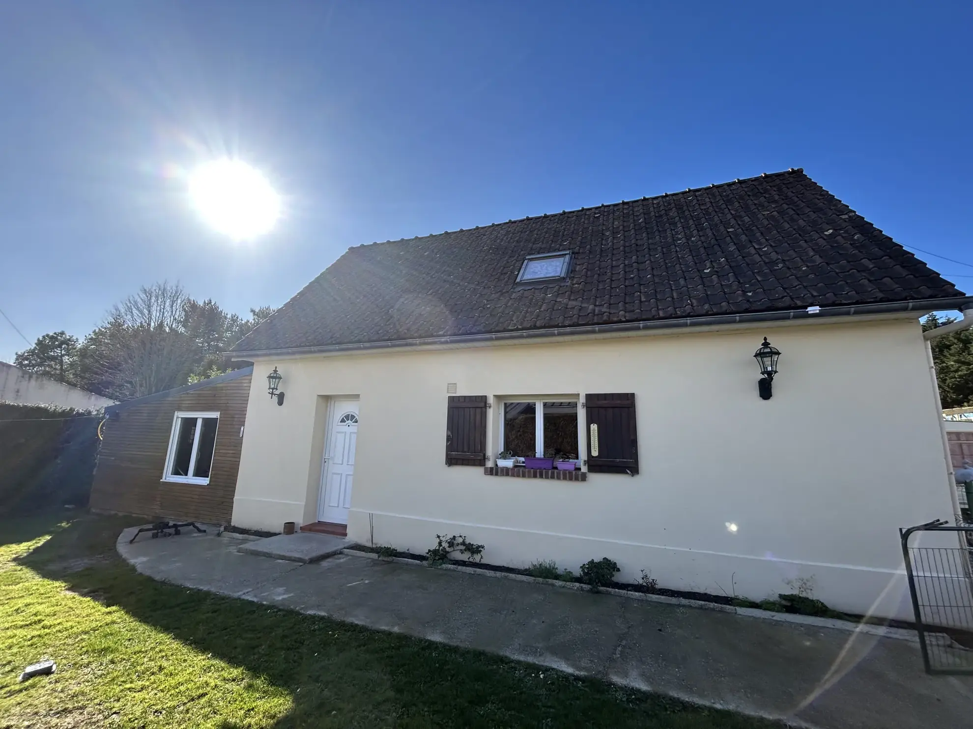 Maison individuelle proche des dunes avec dépendances et jardin clos à Cayeux-sur-Mer