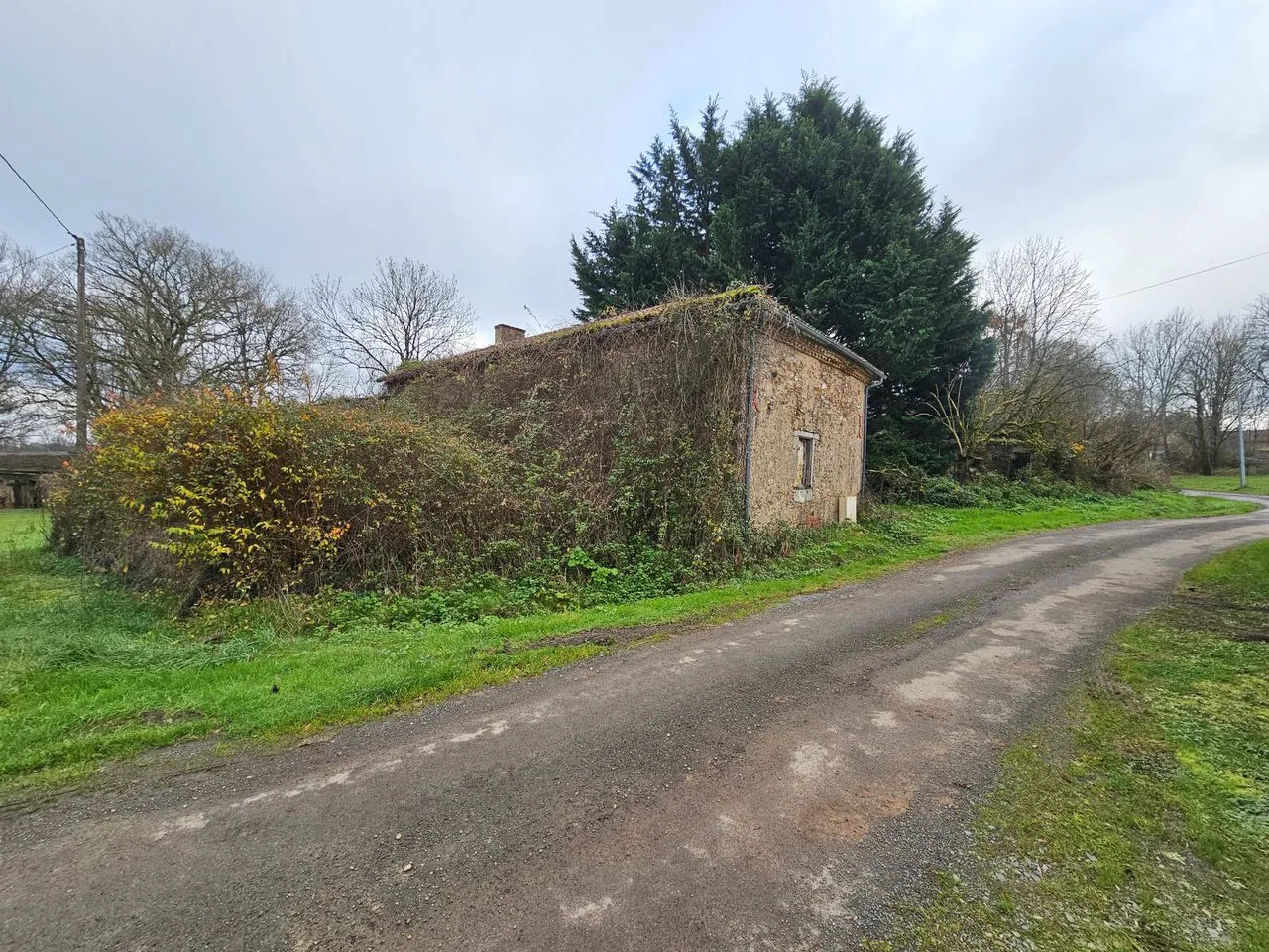 Maison 2 pièces avec jardin de 752 m2 à Lathus St Rémy 