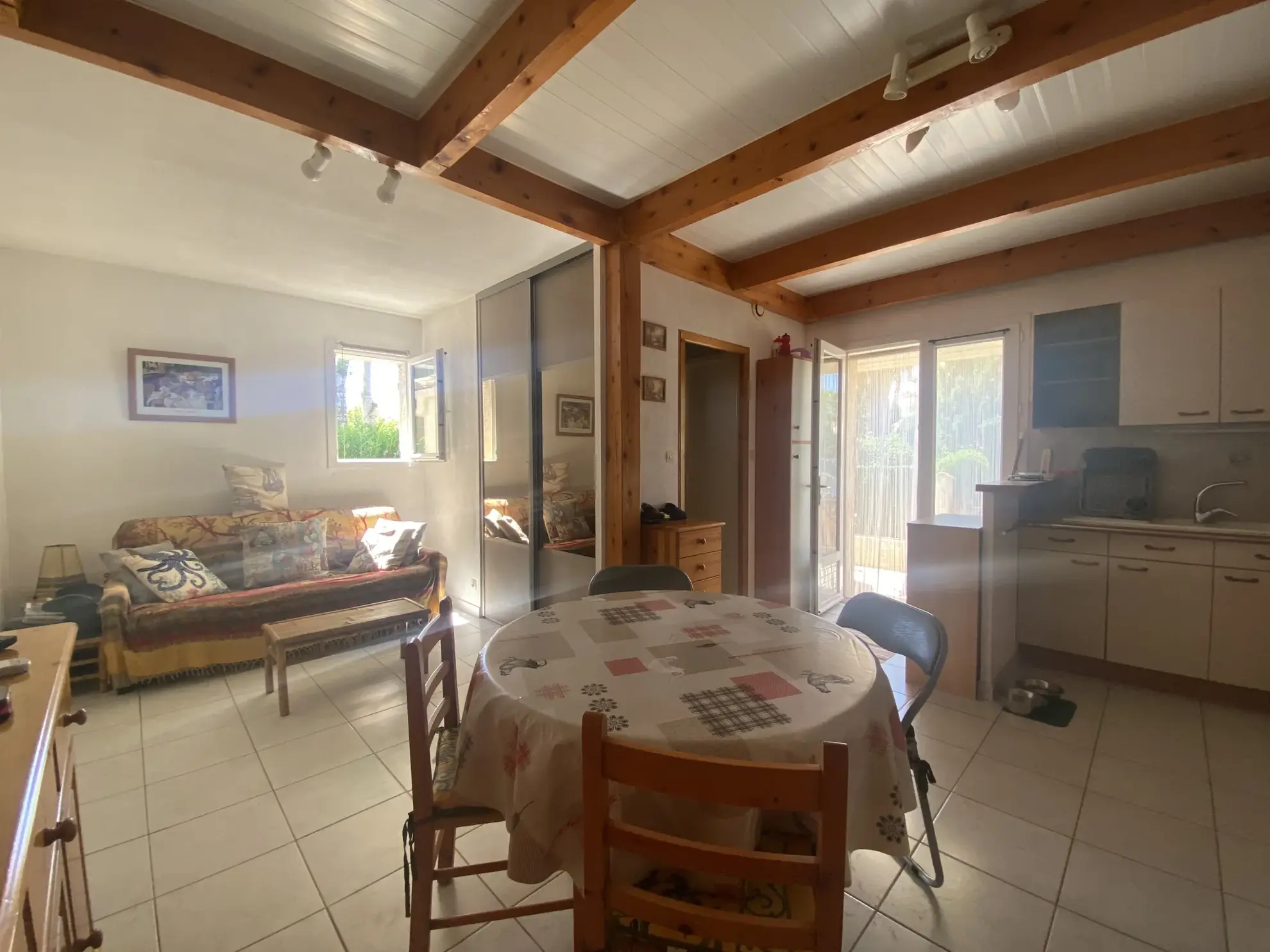 Maison 3 pièces avec terrasse et parking privé à Vias plage 