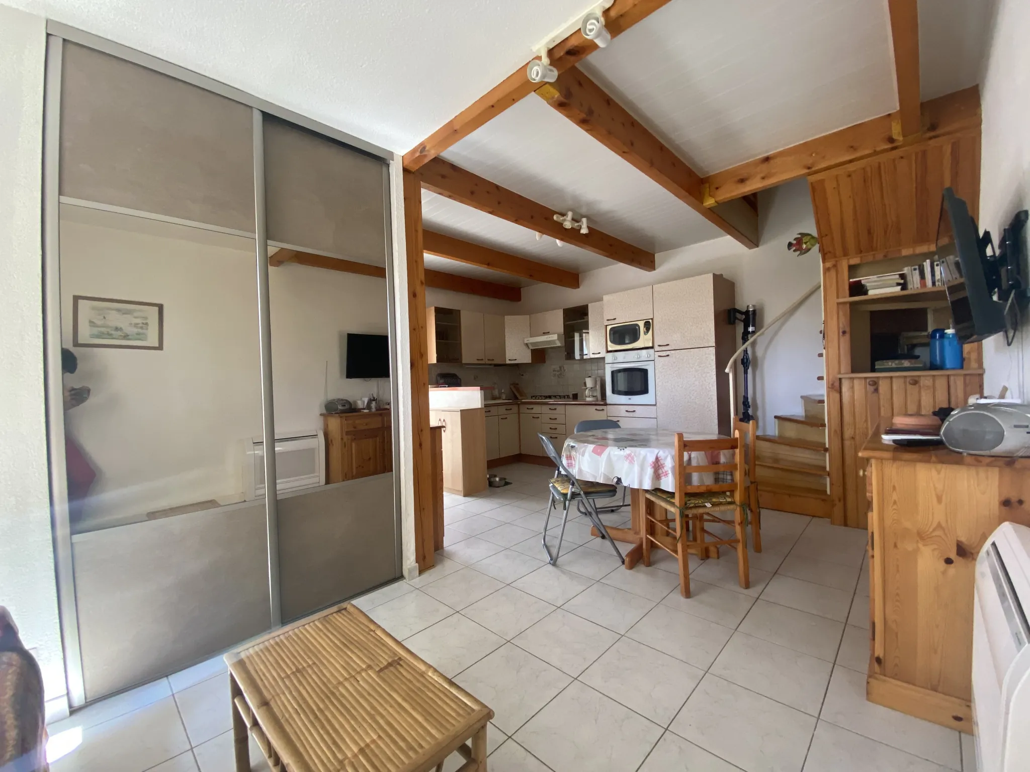 Maison 3 pièces avec terrasse et parking privé à Vias plage 