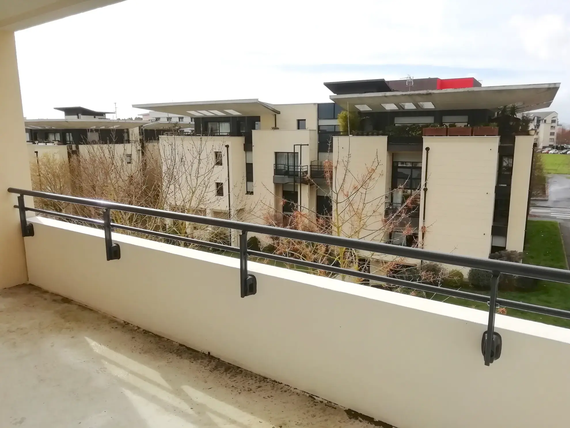 Appartement 3 pièces meublé avec balcon et garage à Caen Mémorial 