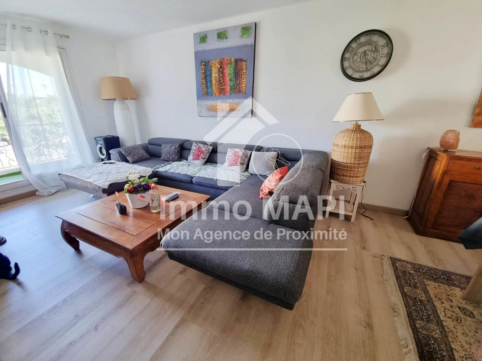 Appartement T3 lumineux de 84 m² avec parking et double balcon à Lattes