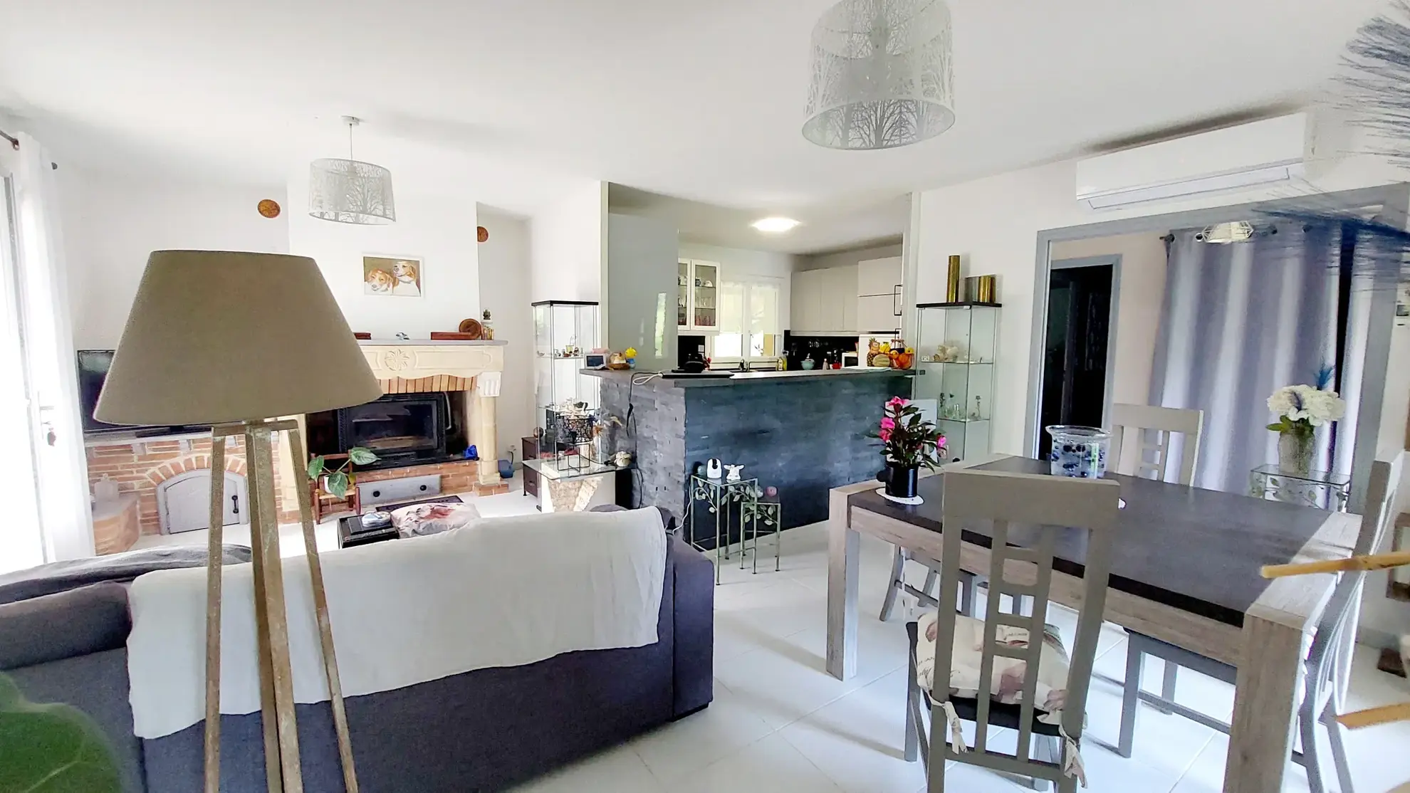 Maison de plain-pied de 120 m² avec piscine sur 2,5 ha à La Réole 