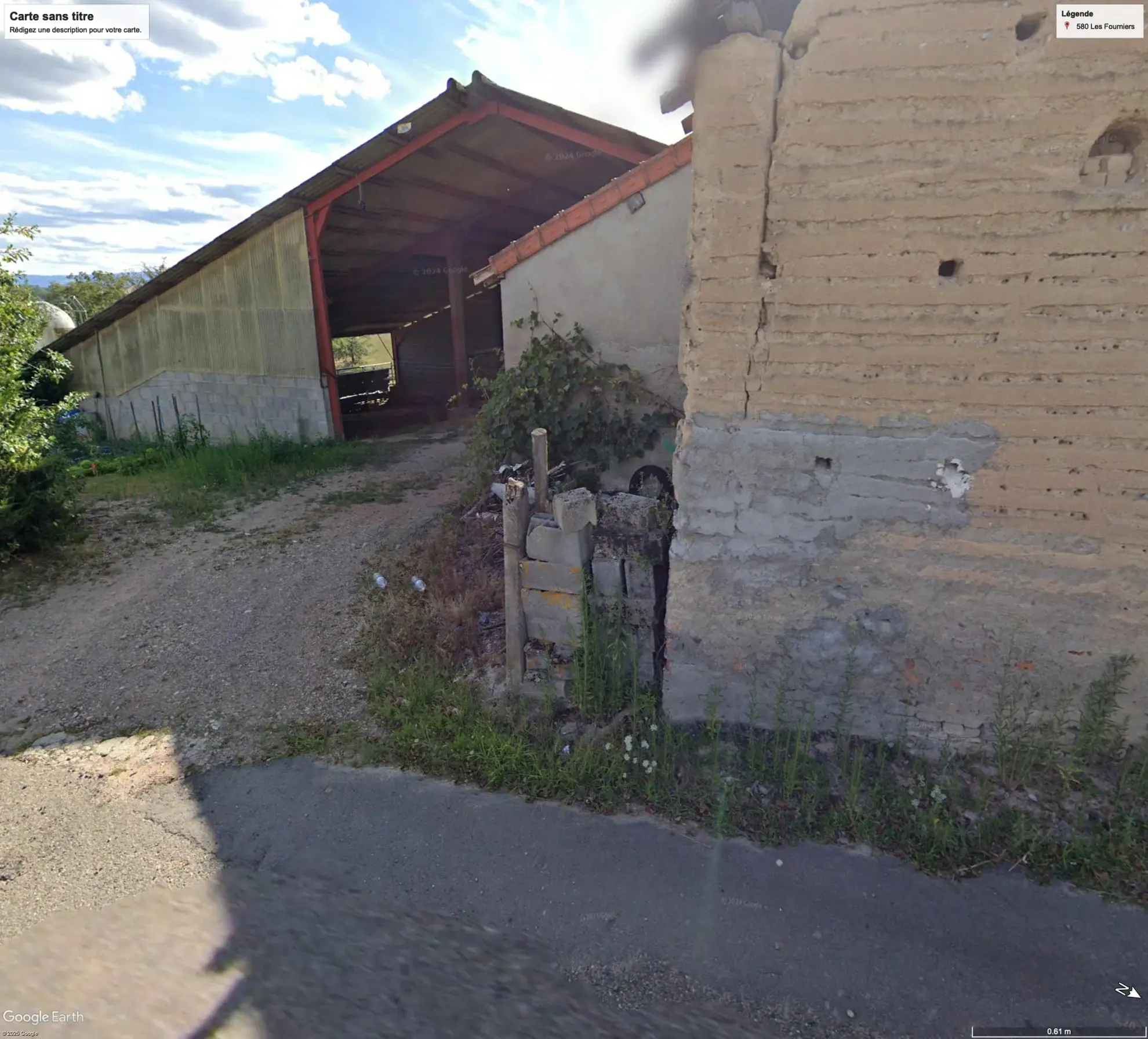 Ancienne ferme avec dépendances et terrain de 1,91 ha à Melay 