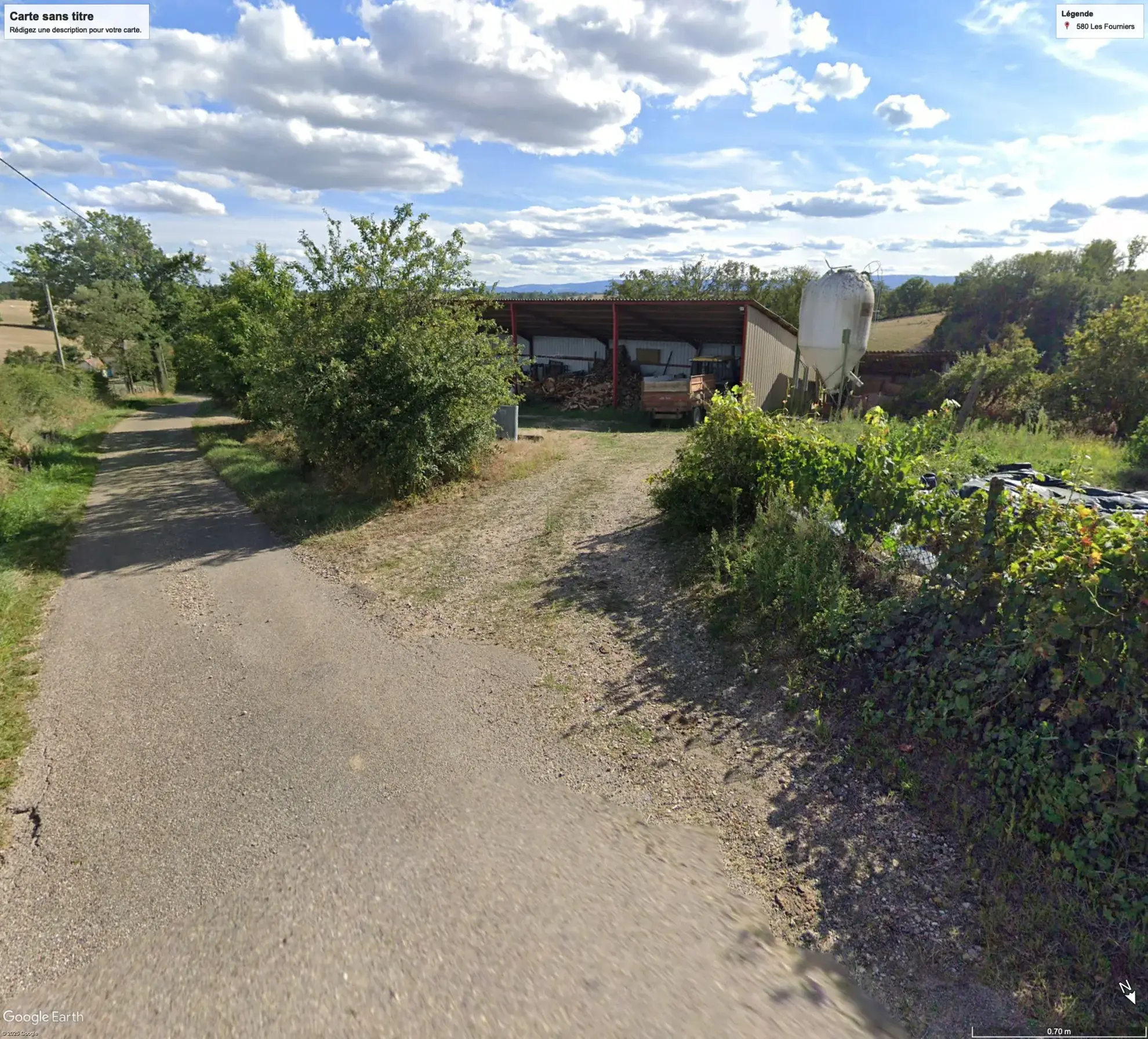 Ancienne ferme avec dépendances et terrain de 1,91 ha à Melay 