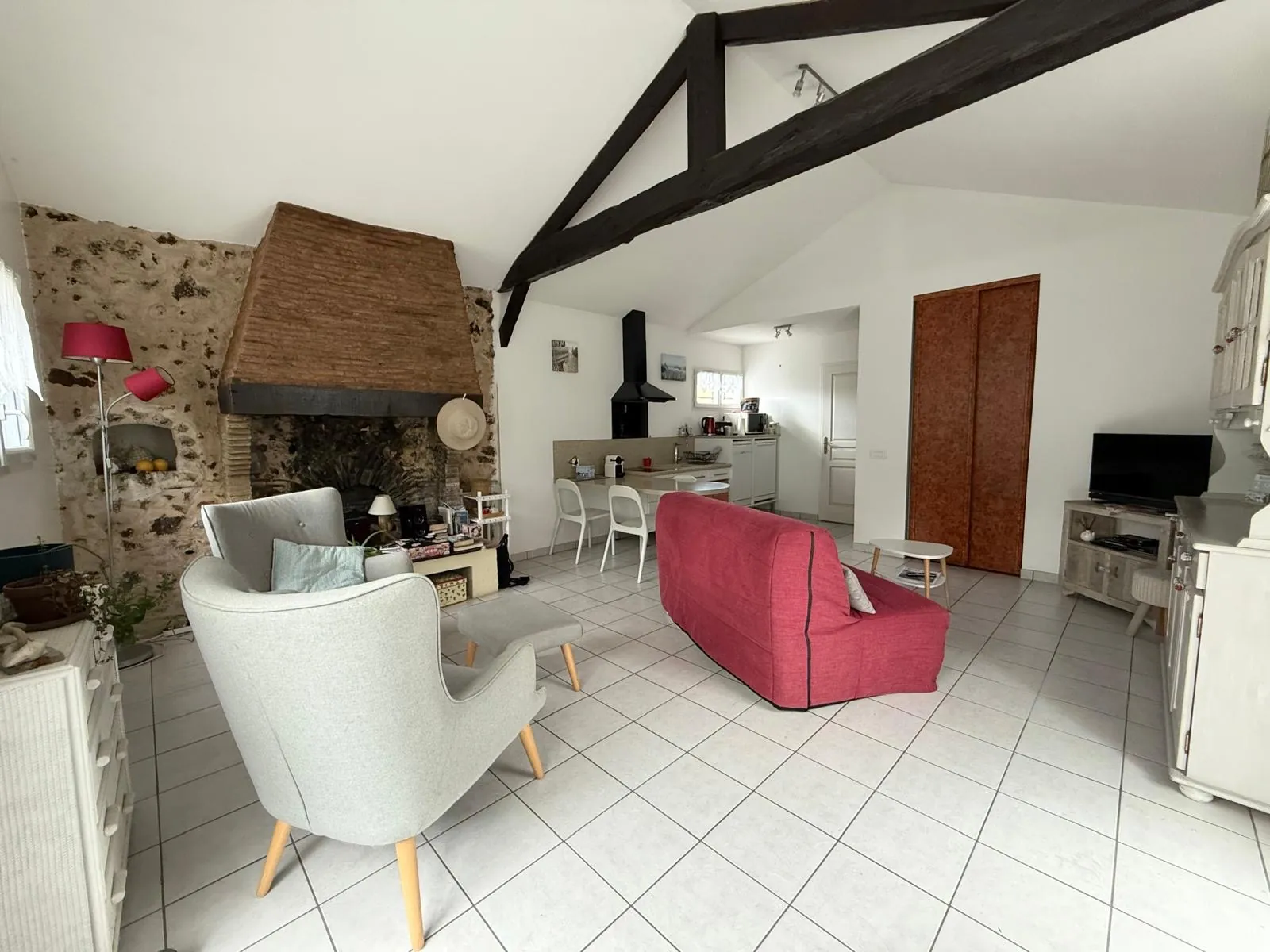 A vendre maison T2 à Sanguinet proche du lac, jardin et garage 