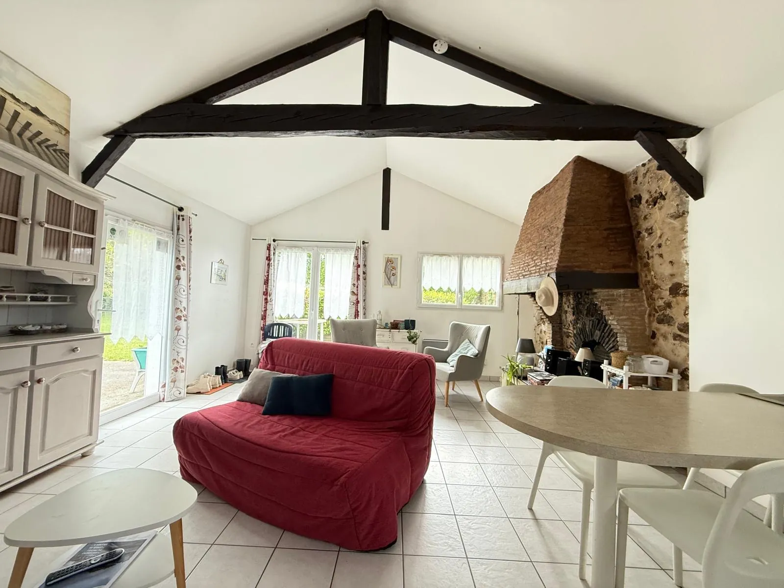 A vendre maison T2 à Sanguinet proche du lac, jardin et garage 