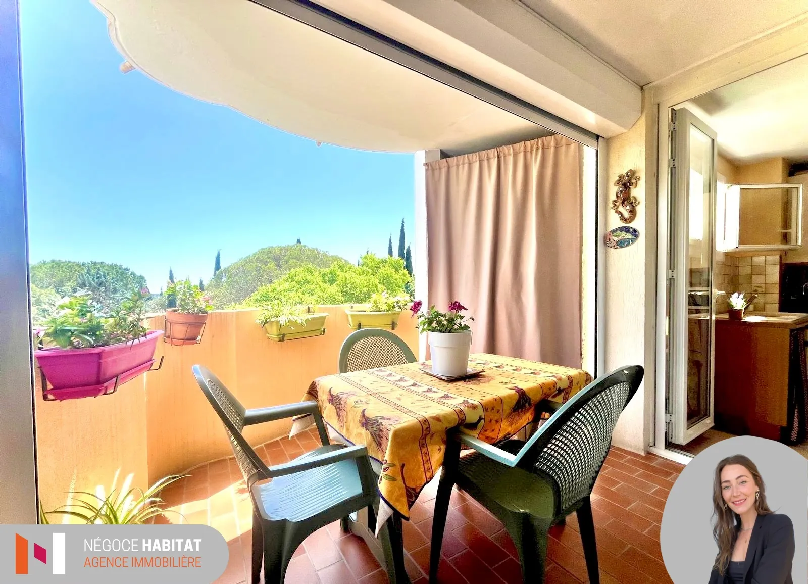 Appartement T4 avec terrasse, parking et cave à Montpellier