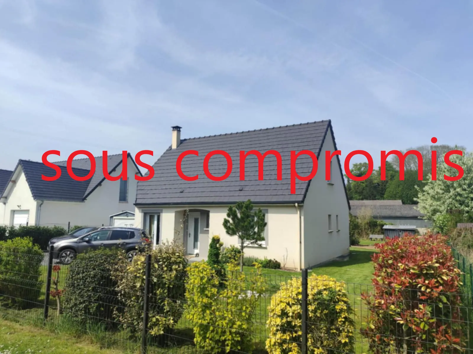 Maison individuelle récente avec garage et jardin à Morcourt